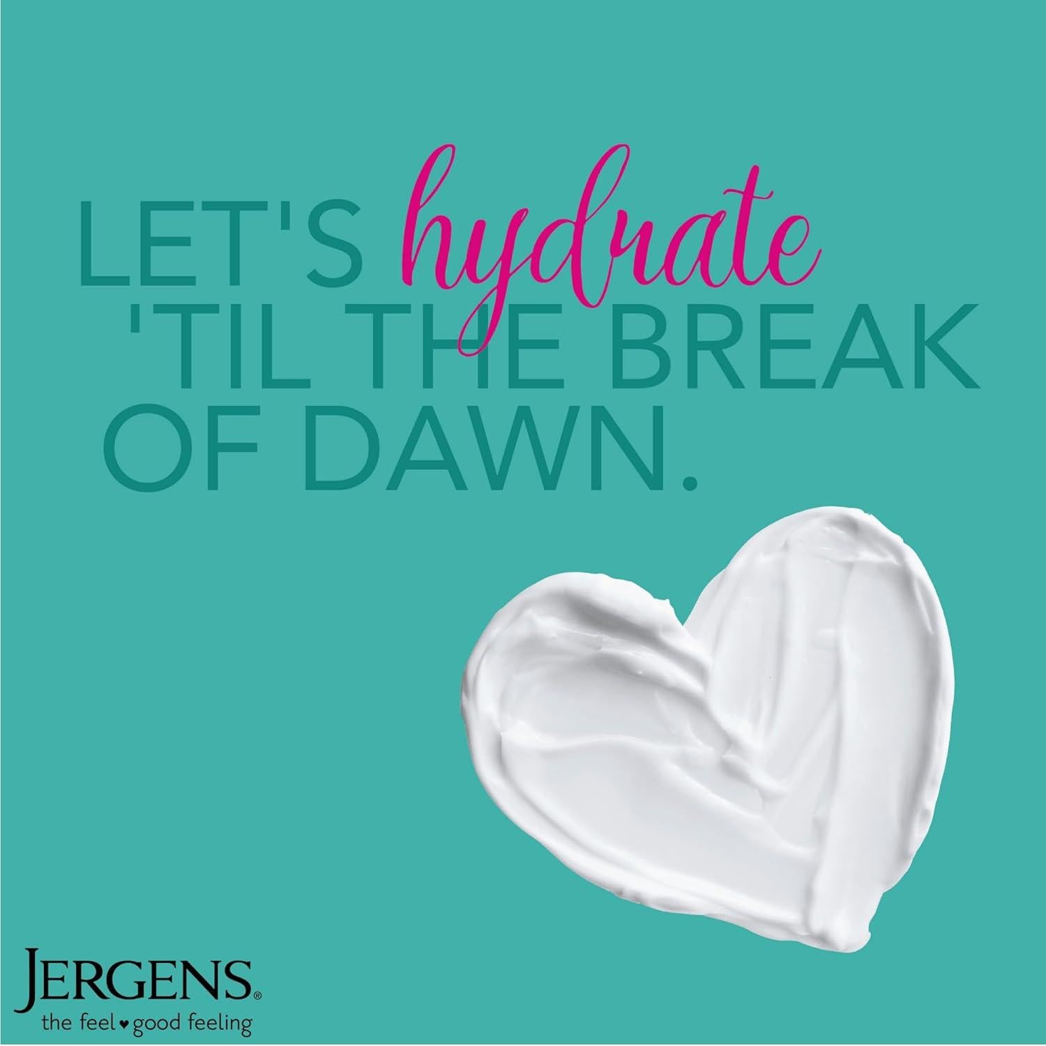 Jergens Hidratante Diario 621 ml para Piel Seca con Proteínas de Seda