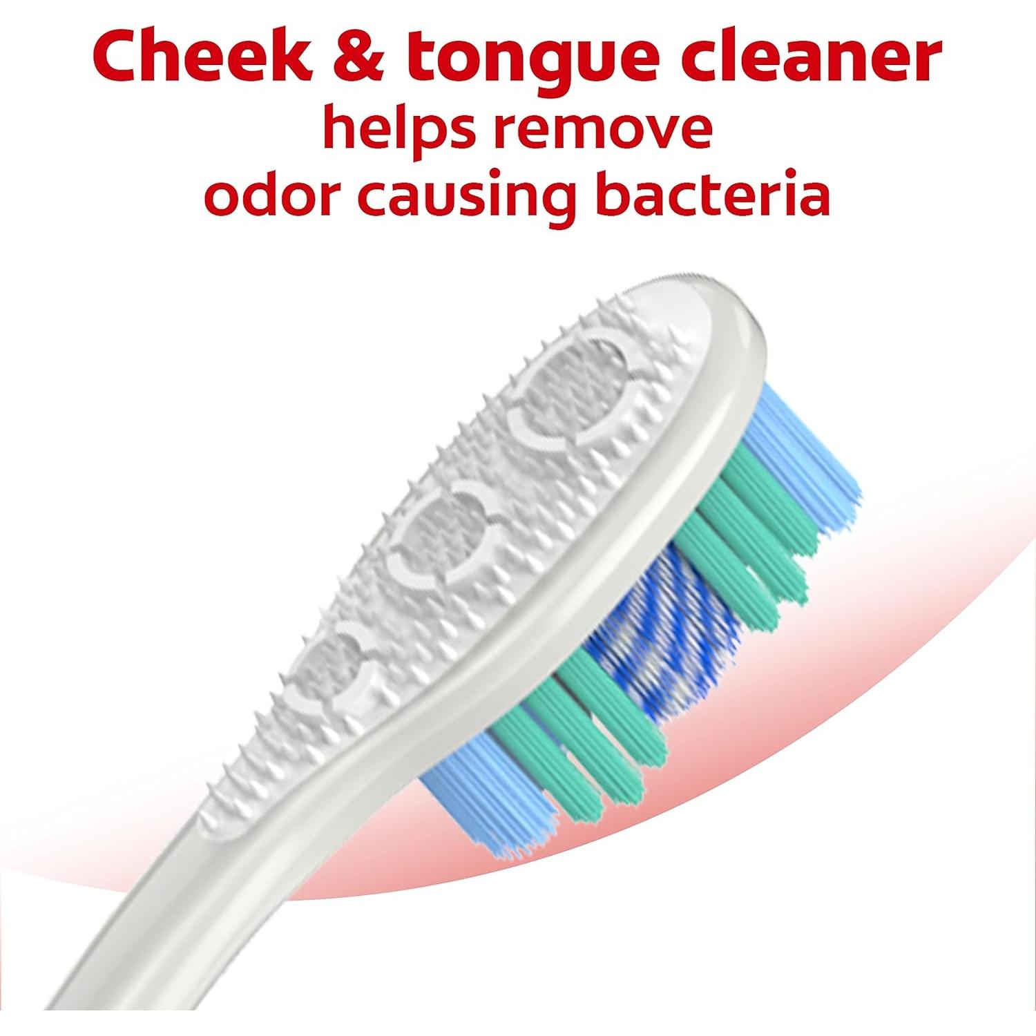 Cepillo de Dientes Blanqueador Colgate 360 Optic White - 4 Unidades