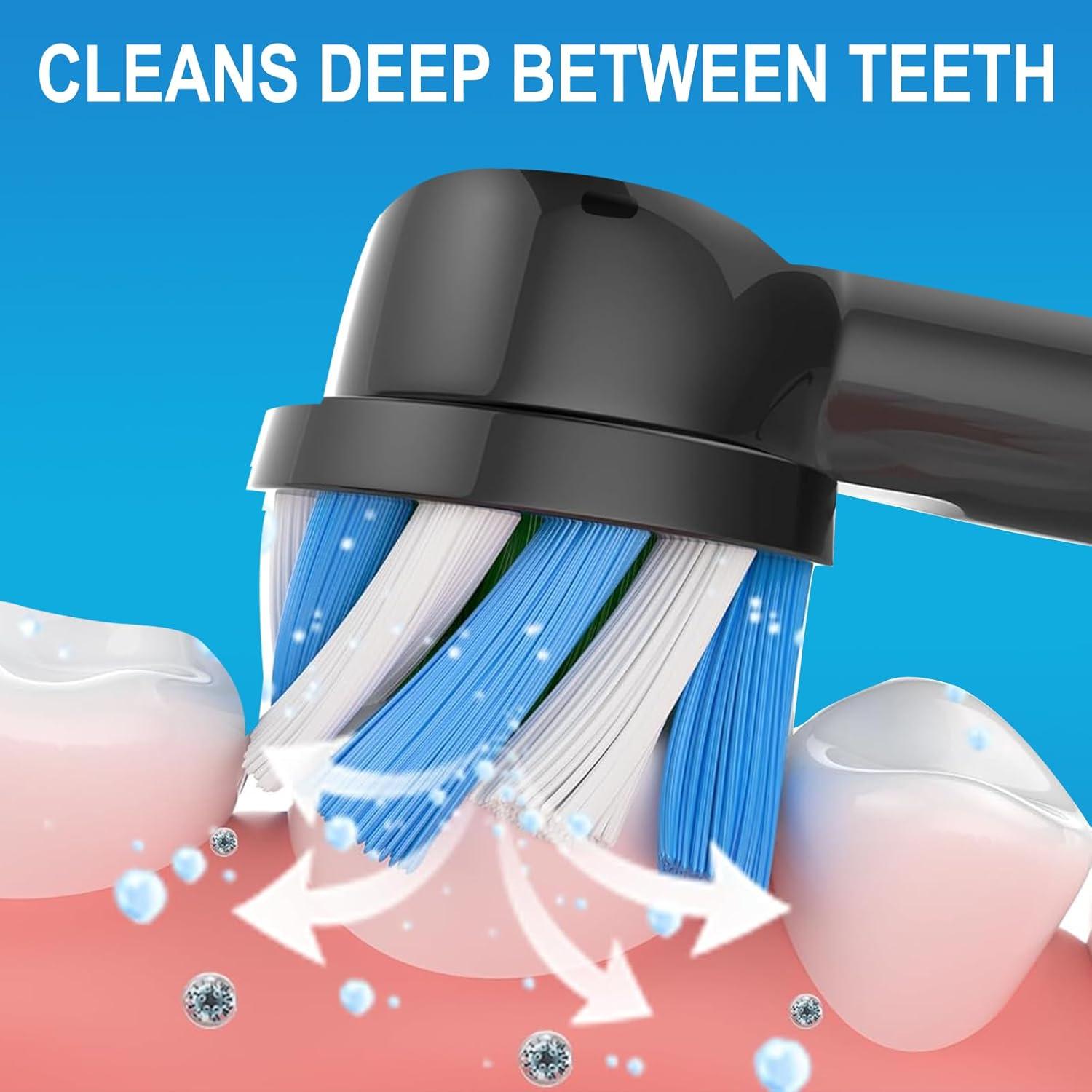 Cabezas de cepillo Oral B Pro 1000 - 8 unidades, negro