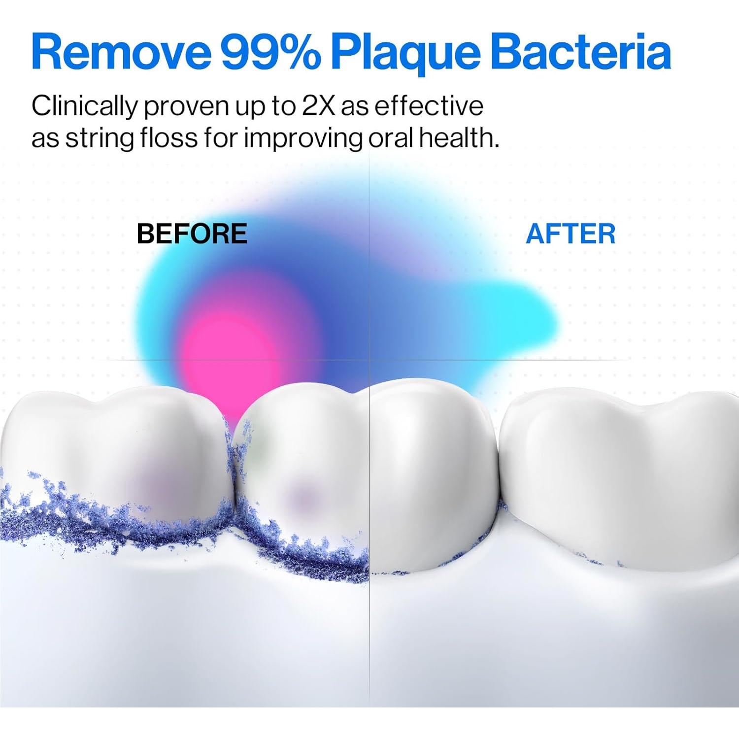 Irrigador de Agua Portátil usmile C10 - 4 Modos, IPX7, 180ml