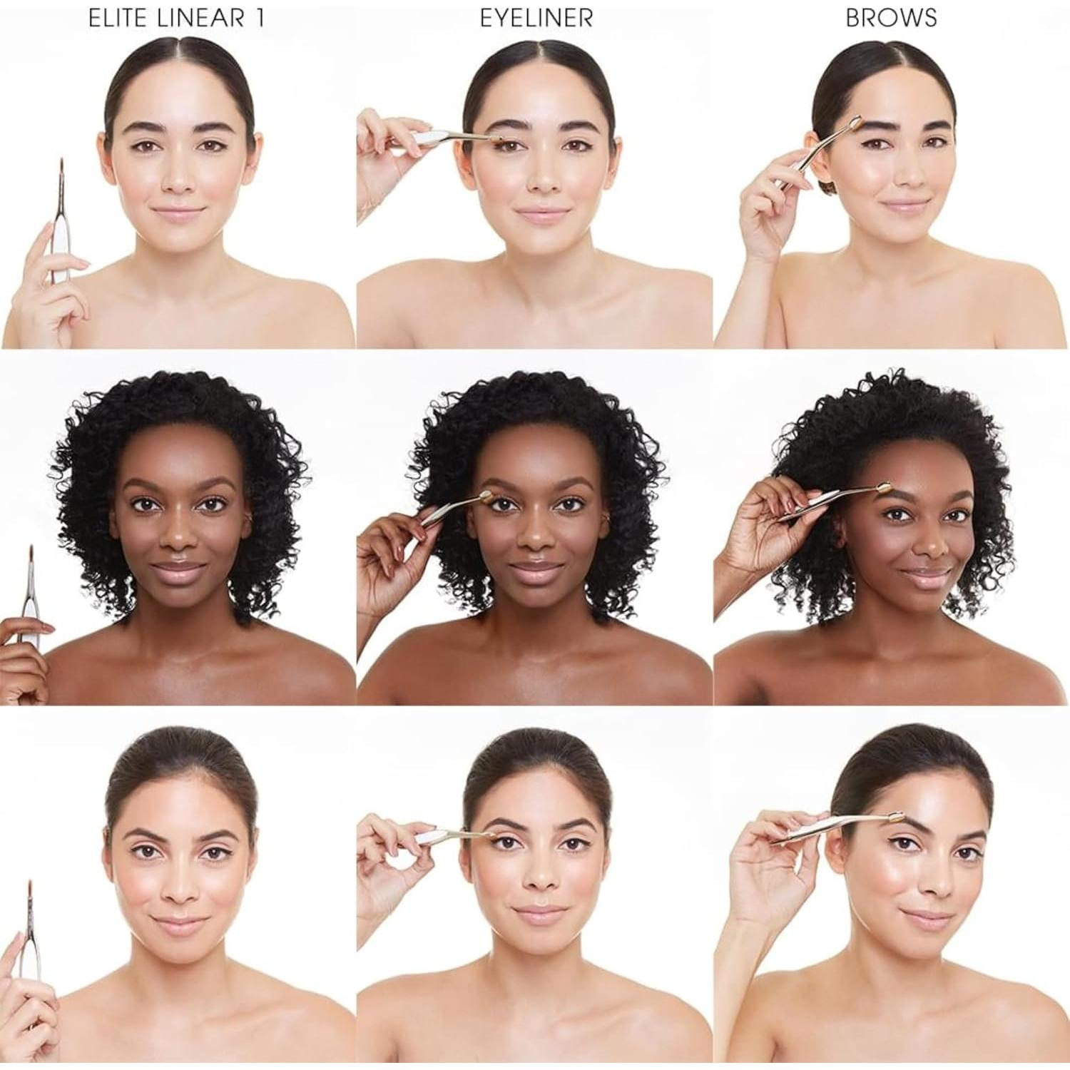 Brocha de Maquillaje Artis Elite Linear 1 | Delineador Preciso