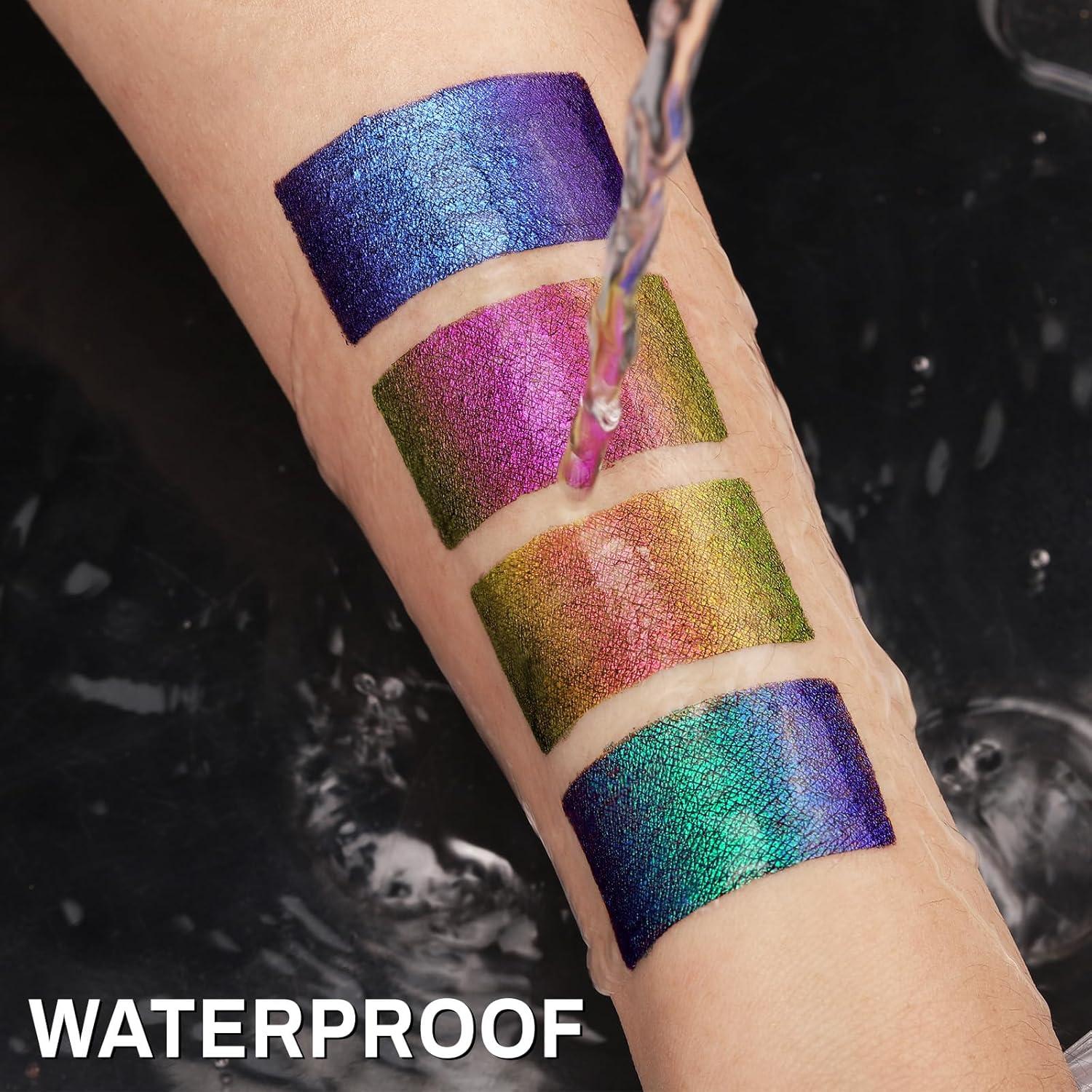 Delineador Líquido Camaleón UCANBE Azul Púrpura 12.8 cm