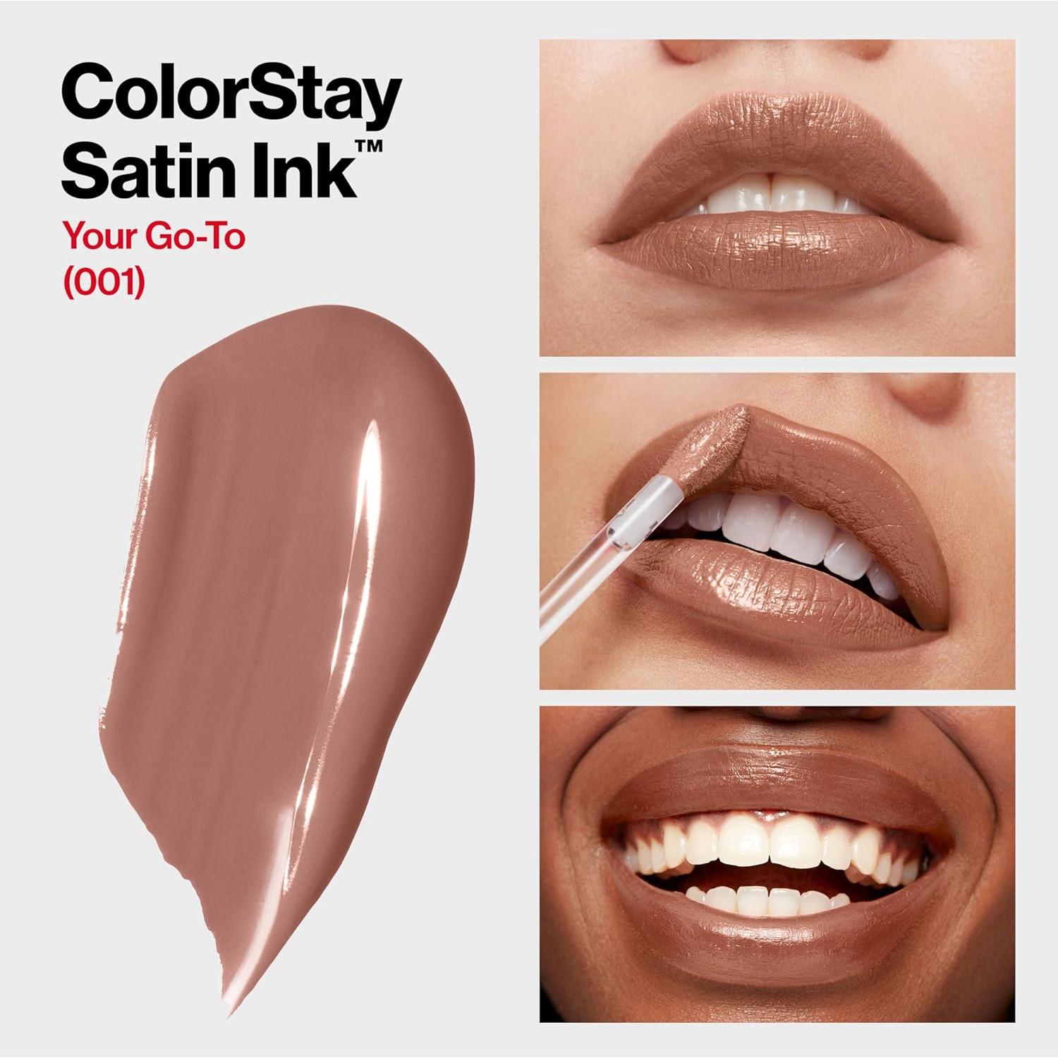 Pintalabios Líquido Revlon ColorStay Satin Ink 5 ml 001 Tu Favorito