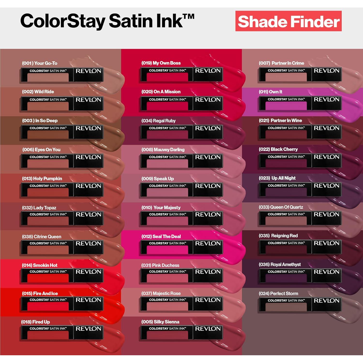 Pintalabios Líquido Revlon ColorStay Satin Ink 5 ml 001 Tu Favorito