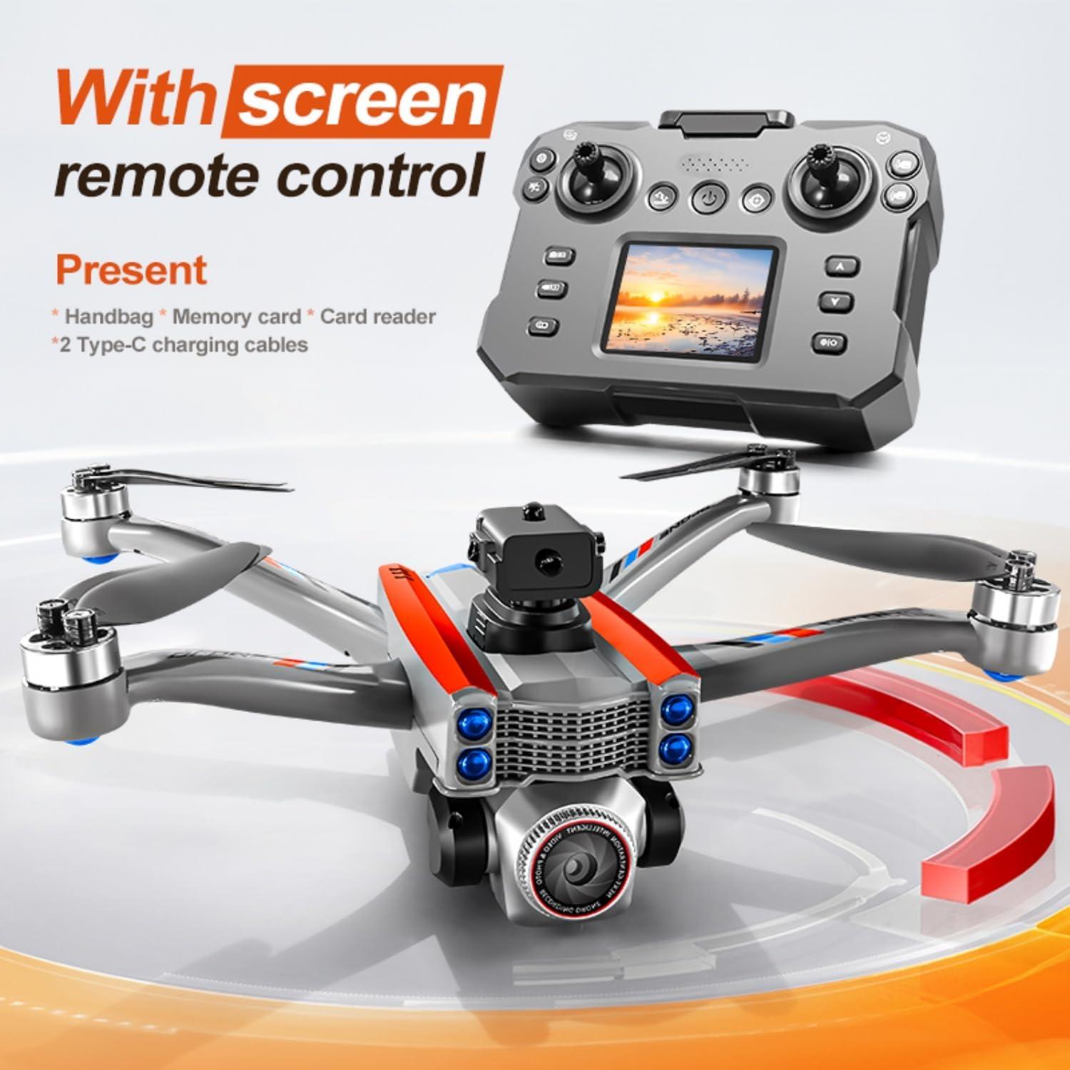 Dron EcuFlyAi K17MAX RC para Niños 1080P con 2 Baterías