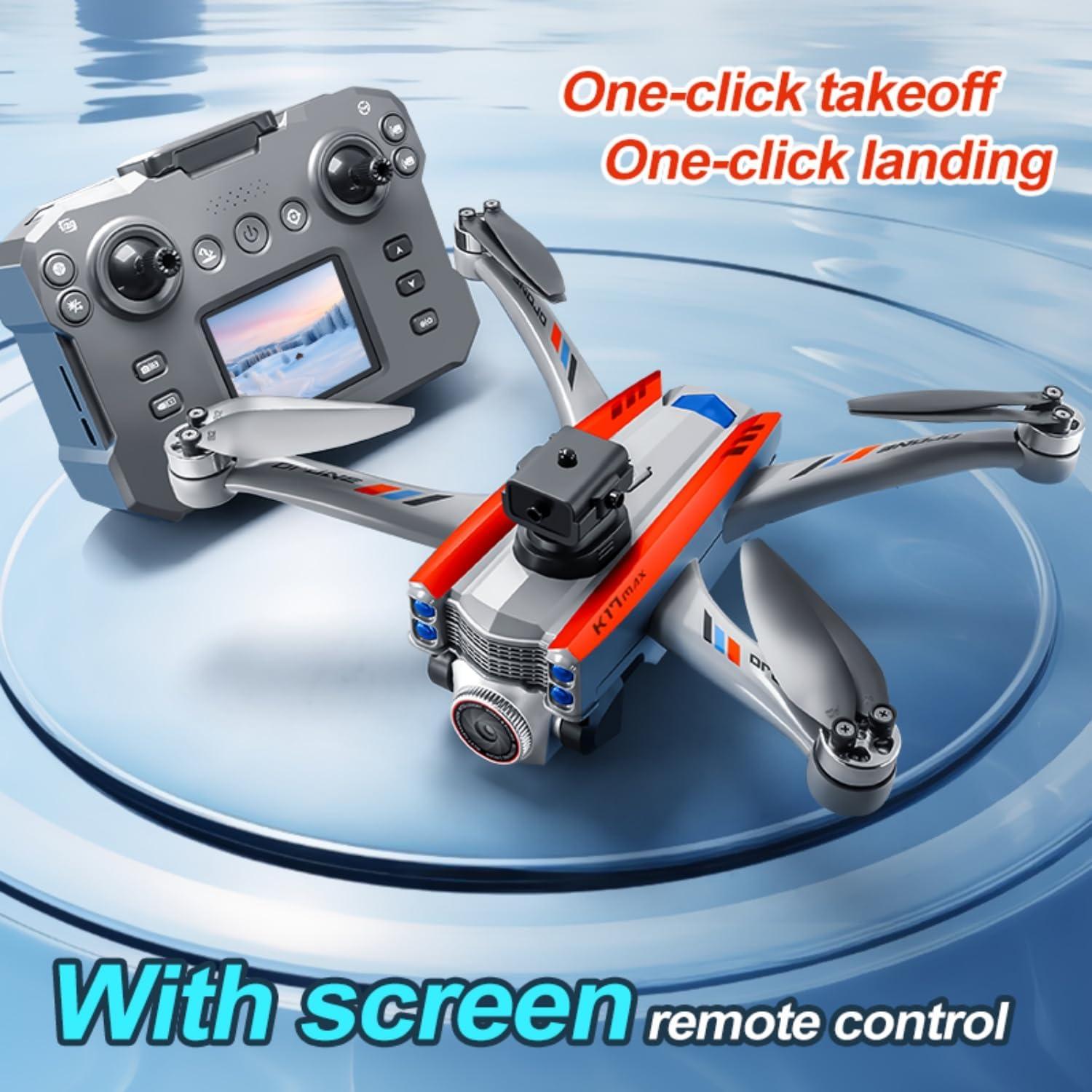 Dron EcuFlyAi K17MAX RC para Niños 1080P con 2 Baterías