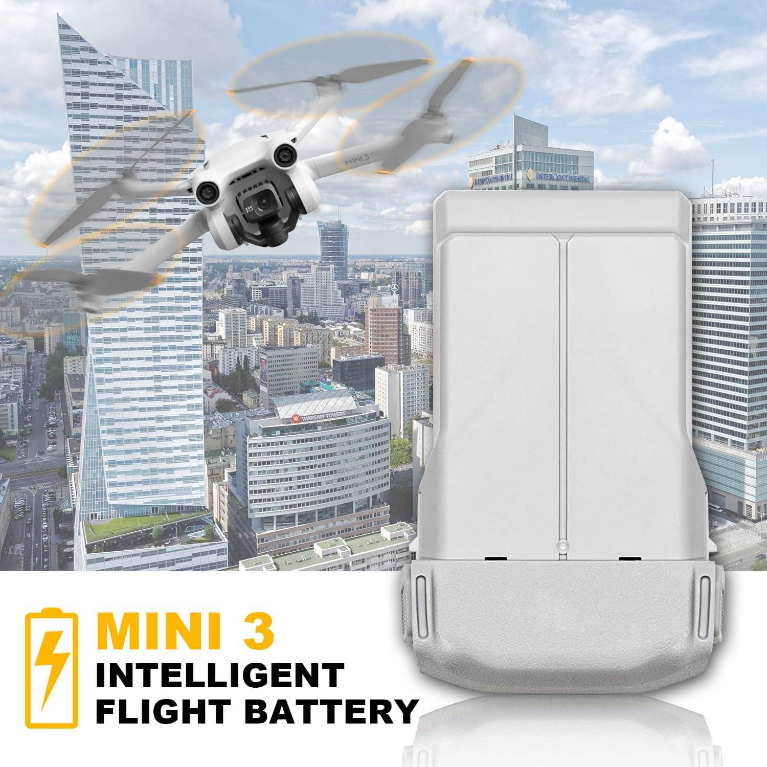 Batería de Vuelo Inteligente DOOIOO para DJI Mini 3 Pro 3850 mAh