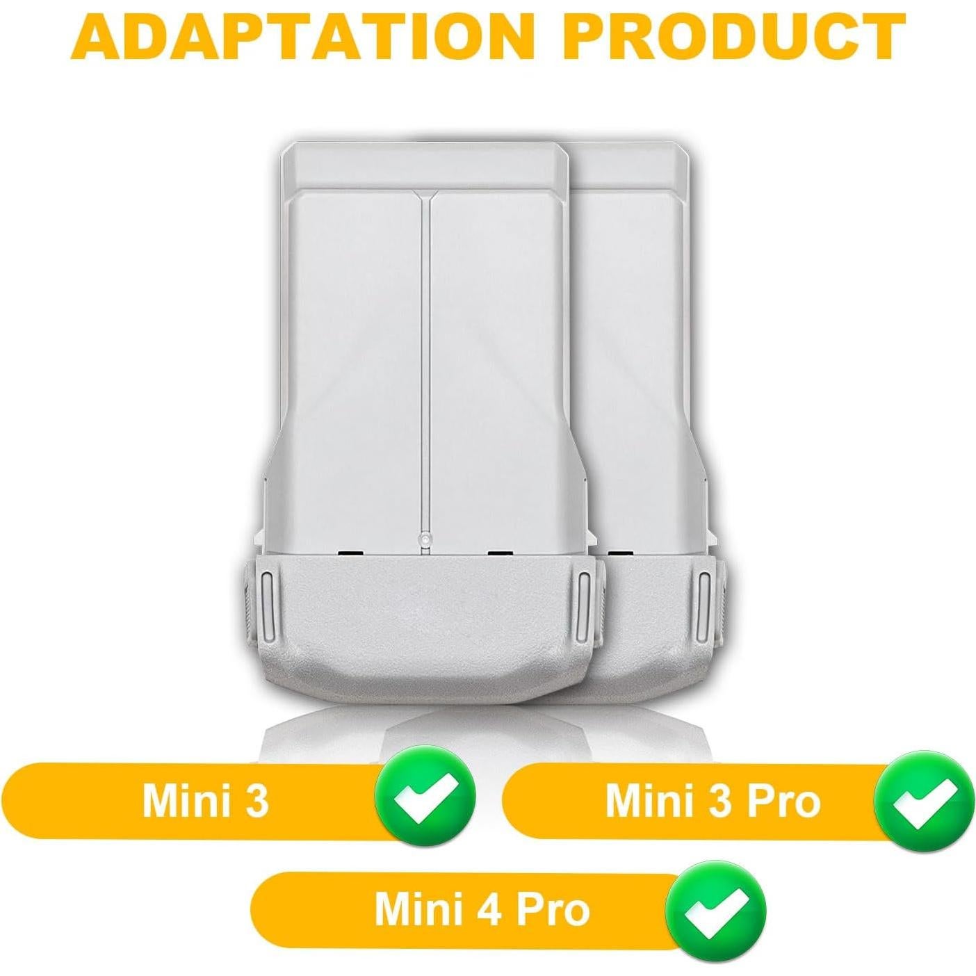 Batería de Vuelo Inteligente DOOIOO para DJI Mini 3 Pro 3850 mAh