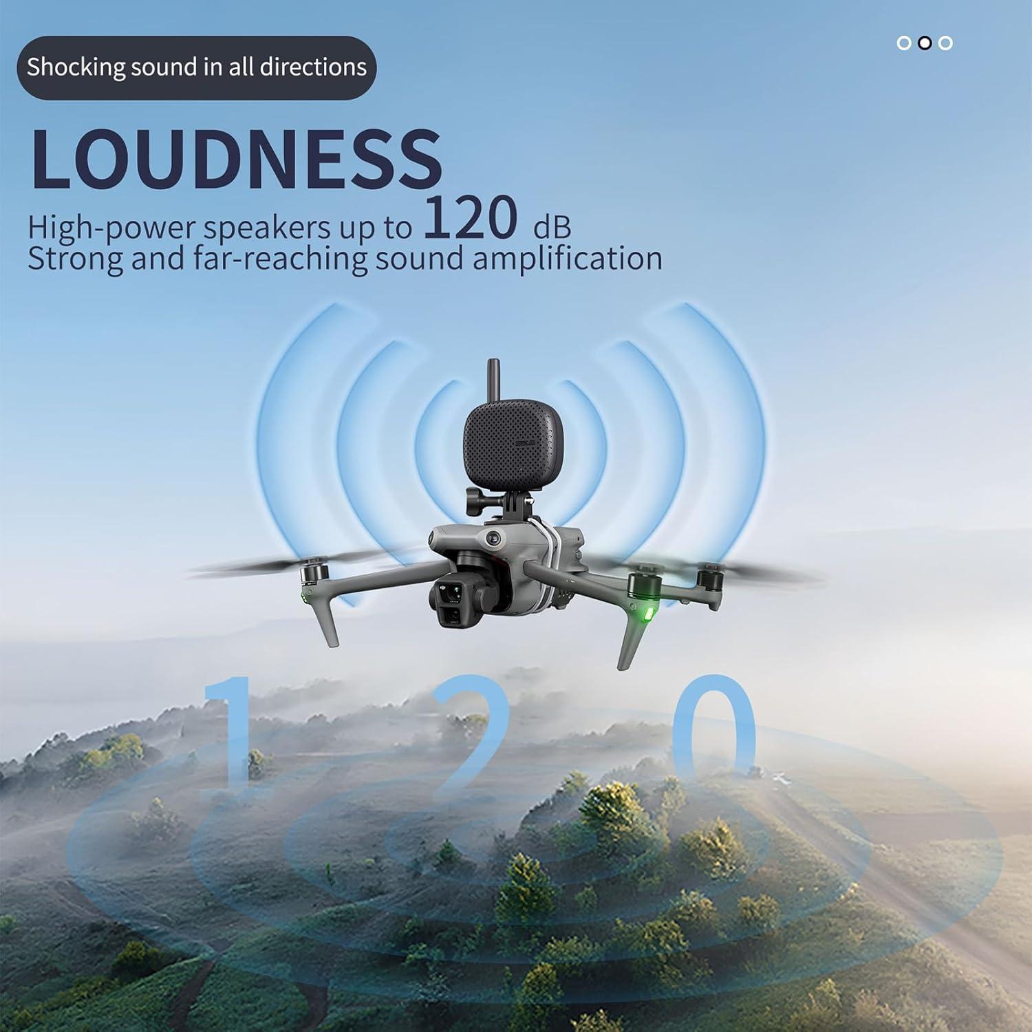 Altavoz Inalámbrico para Drone LYL Universal 800mAh 120dB