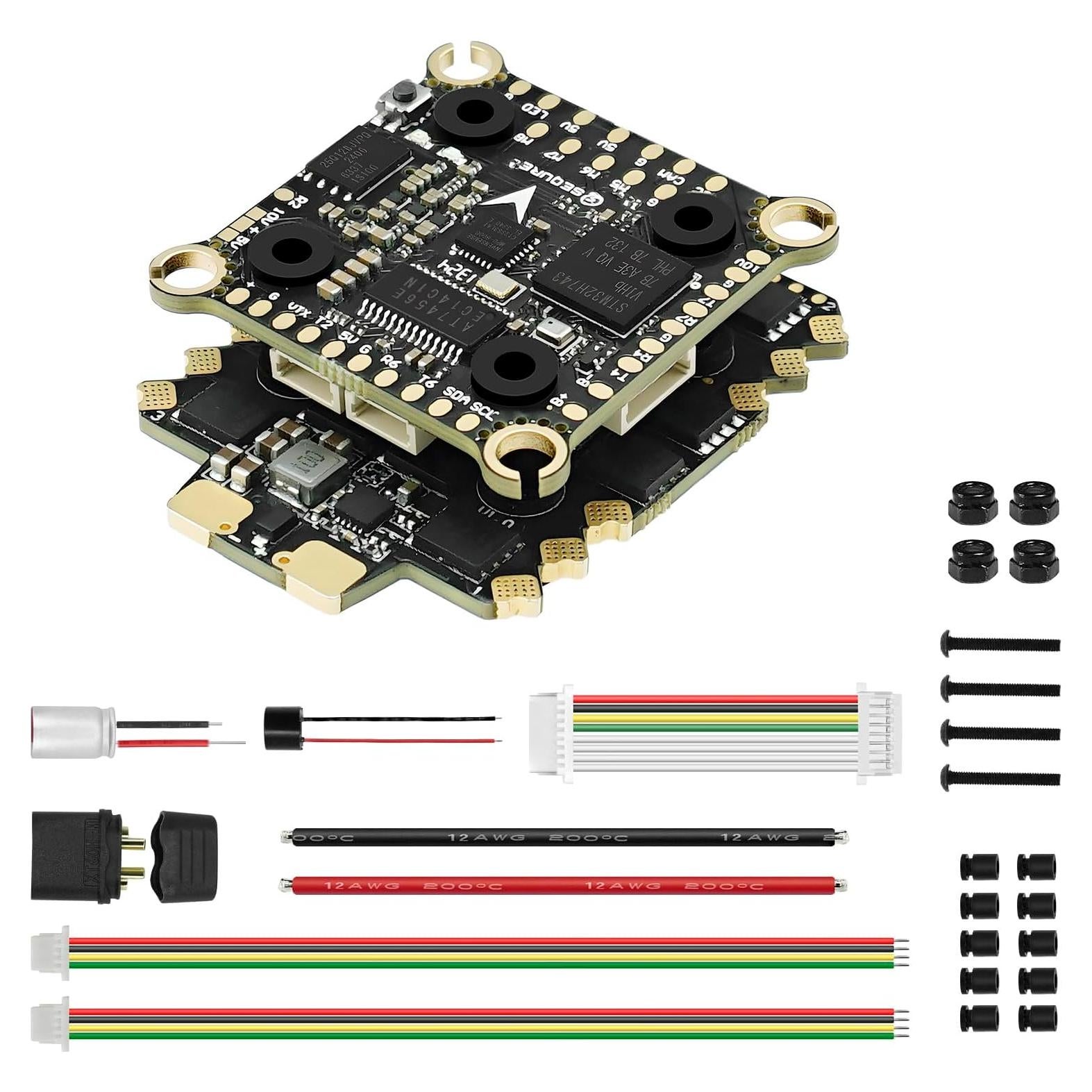 Controlador de Vuelo SEQURE H743 70A 4 en 1 ESC Drones FPV