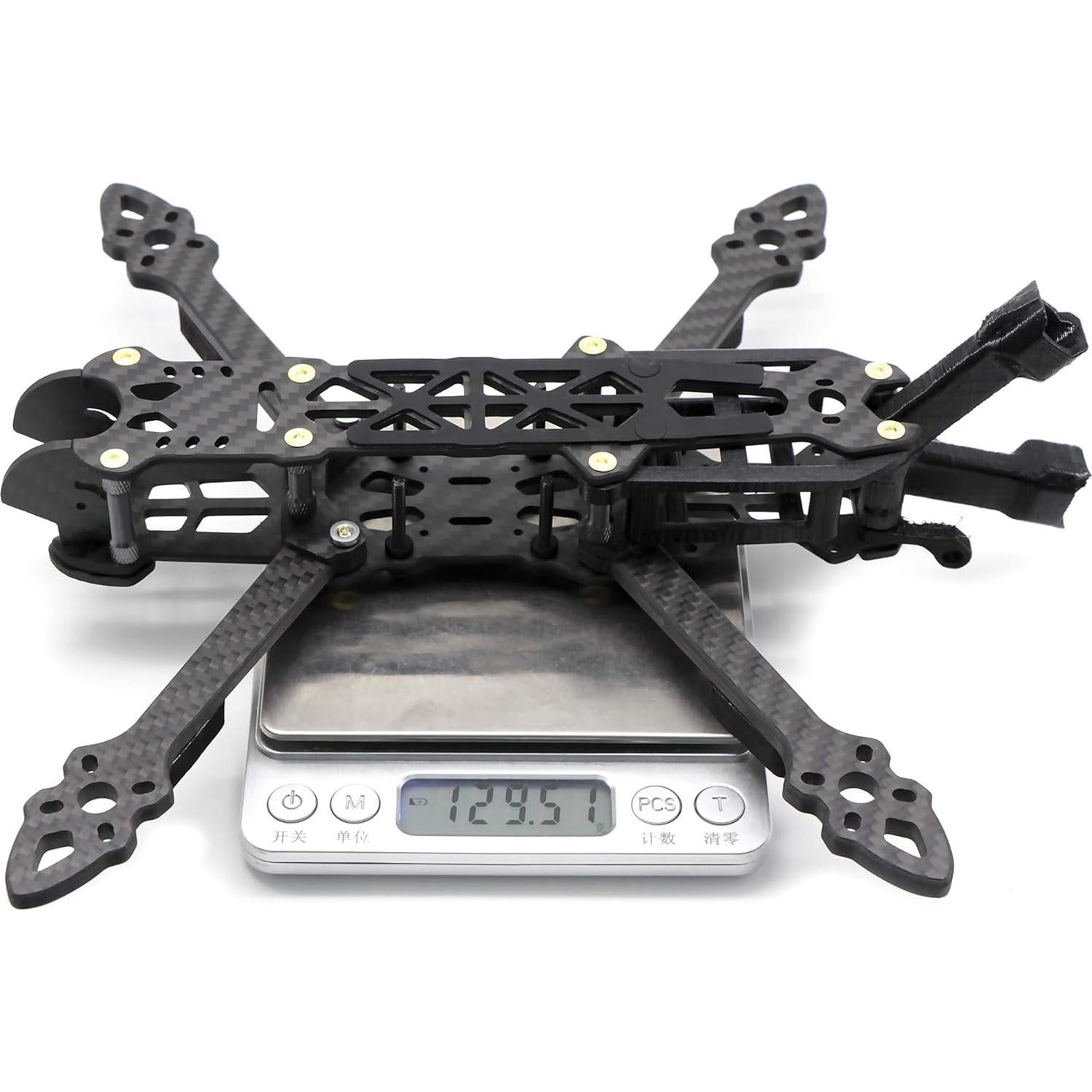 Marco de Dron FPV 224mm HD FPVDrone Fibra de Carbono 5"