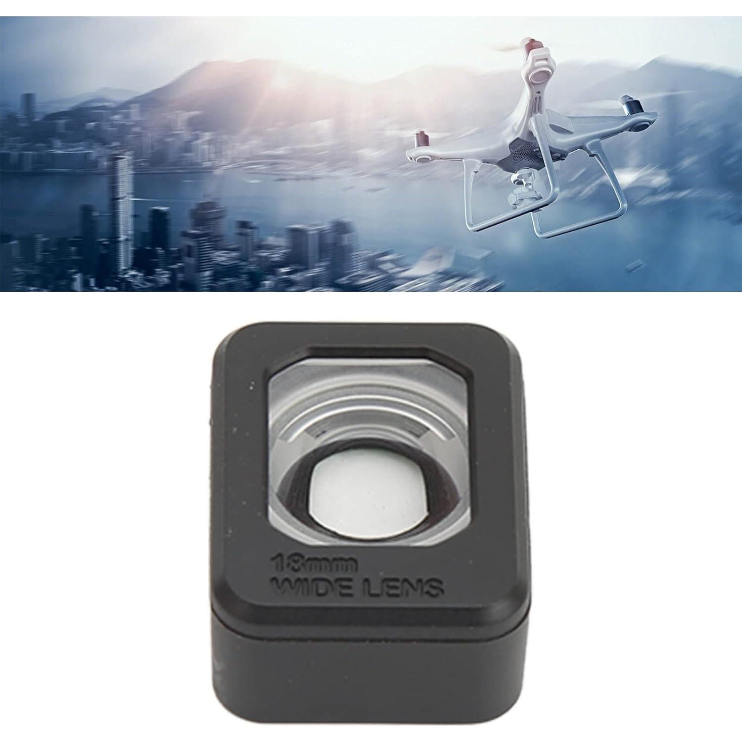 Lente Gran Angular ASHATA para Dron Mini 3 Pro - HD 25% Más Visión