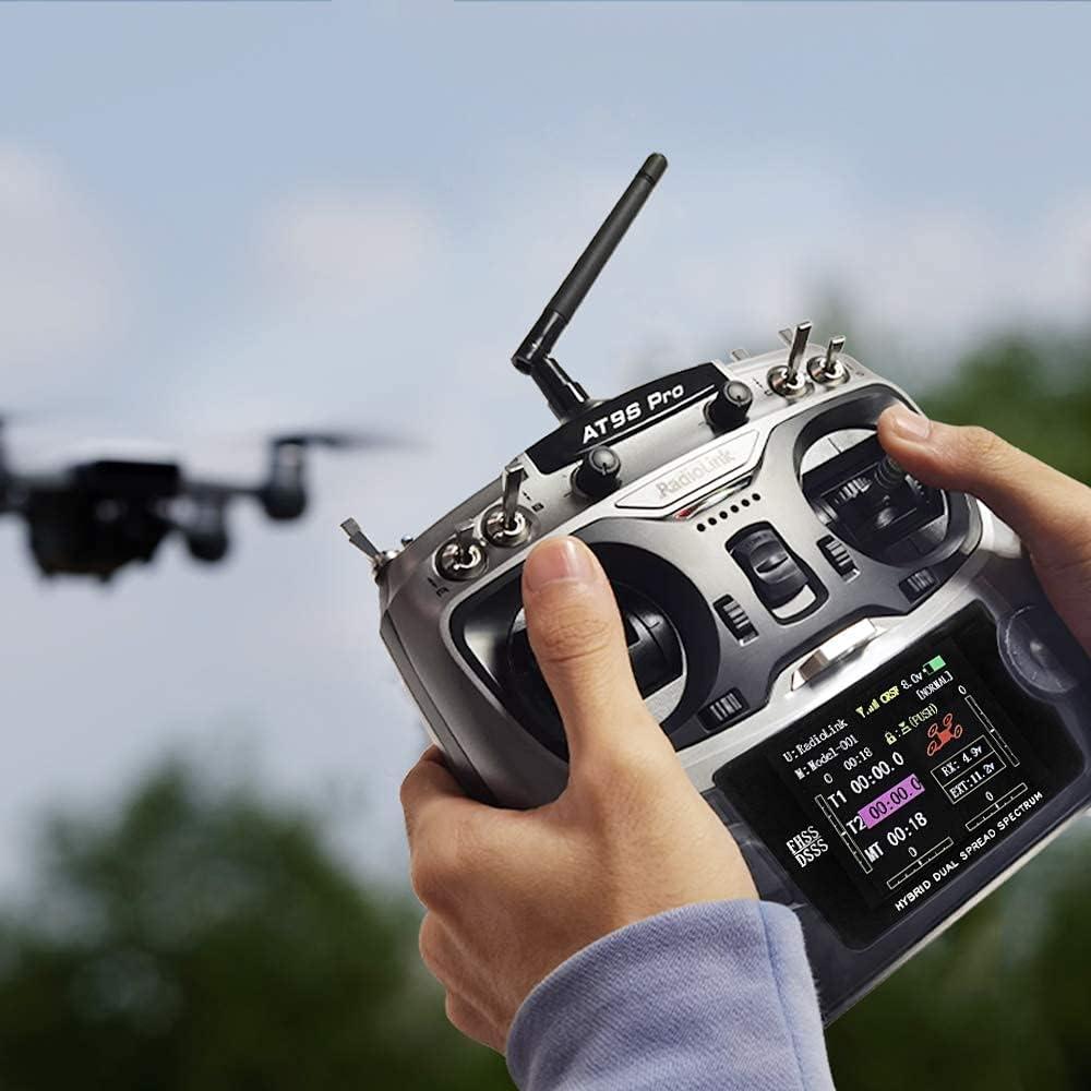 Transmisor y Receptor Radiolink AT9S Pro 10/12 Canales 3400m