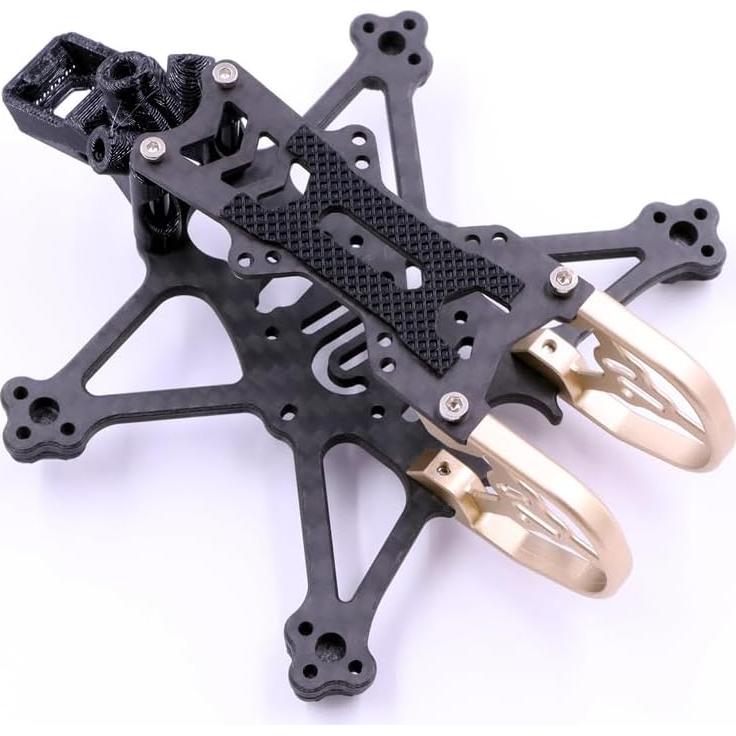 Kit Marco Fibra de Carbono Usmile Fi-100 EVO 2" para Drones FPV