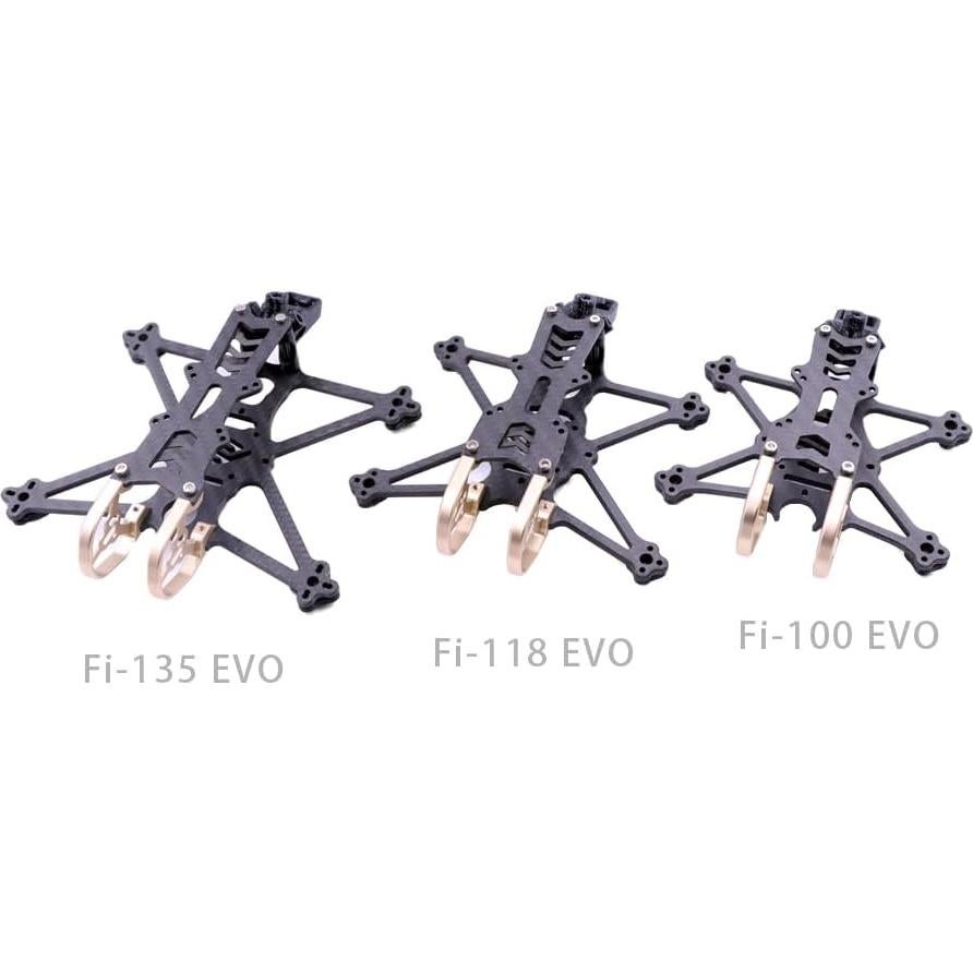 Kit Marco Fibra de Carbono Usmile Fi-100 EVO 2" para Drones FPV