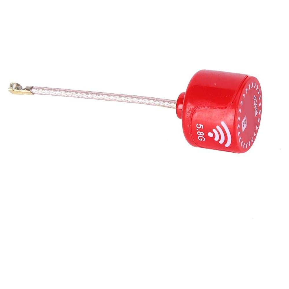 Antena 5.8Ghz 3dBi RHCP Keenso para Drone FPV Rojo