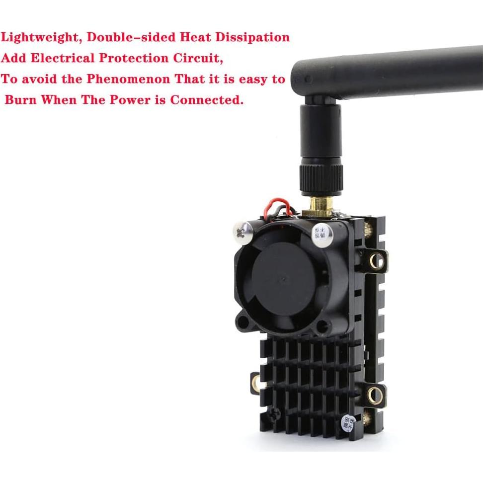 Transmisor FPV SoloGood 5.8GHz 2000mW 20Km con Antena SMA