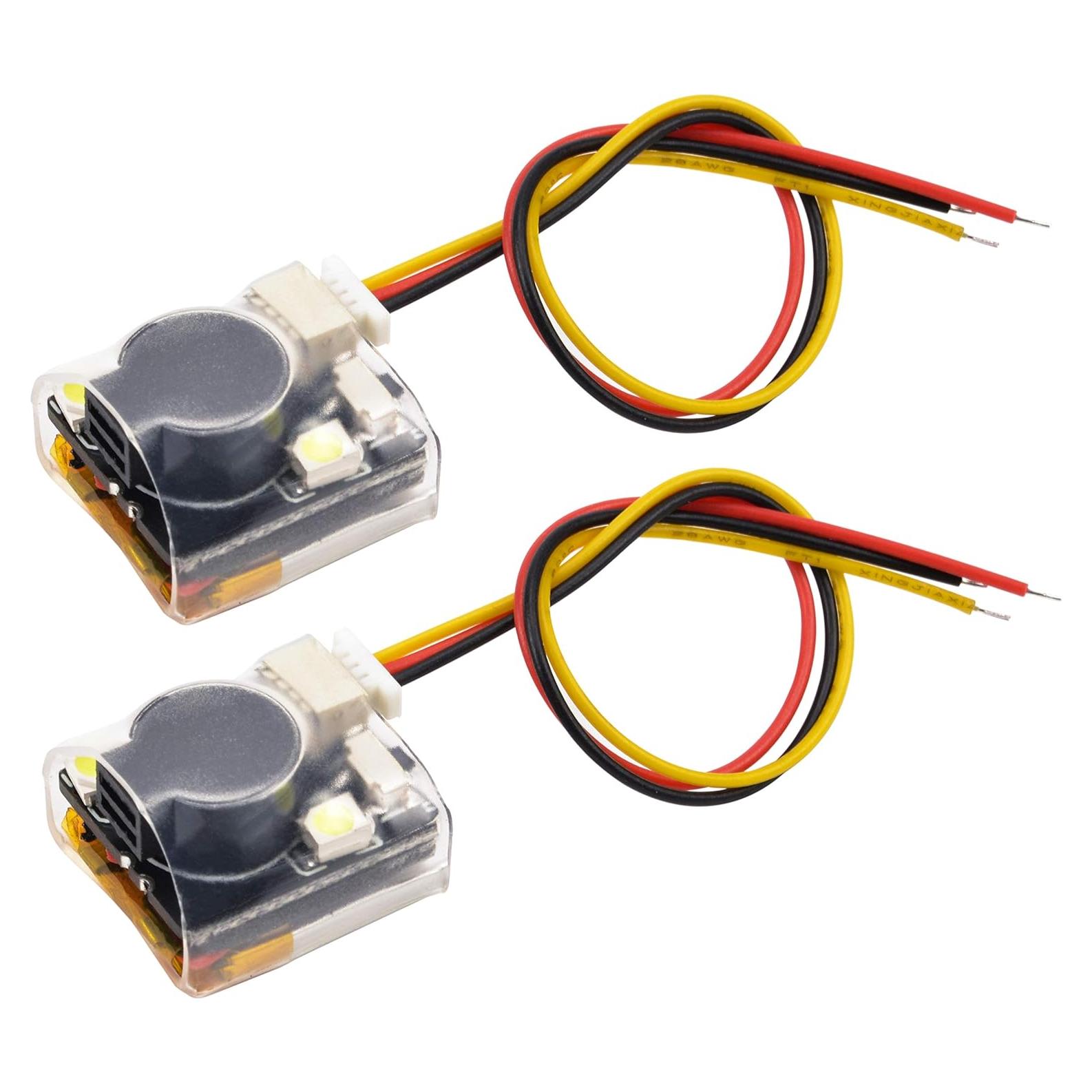 Buscador FPVDrone 110dB Buzzer Alarma Dron LED Dual