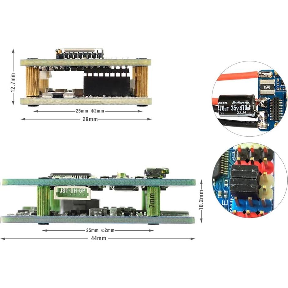 Matek F405 WTE Flight Controller STM32F405RGT6 Built in OSD SD Slot DPS310 for RC FPV Racing Drone ……