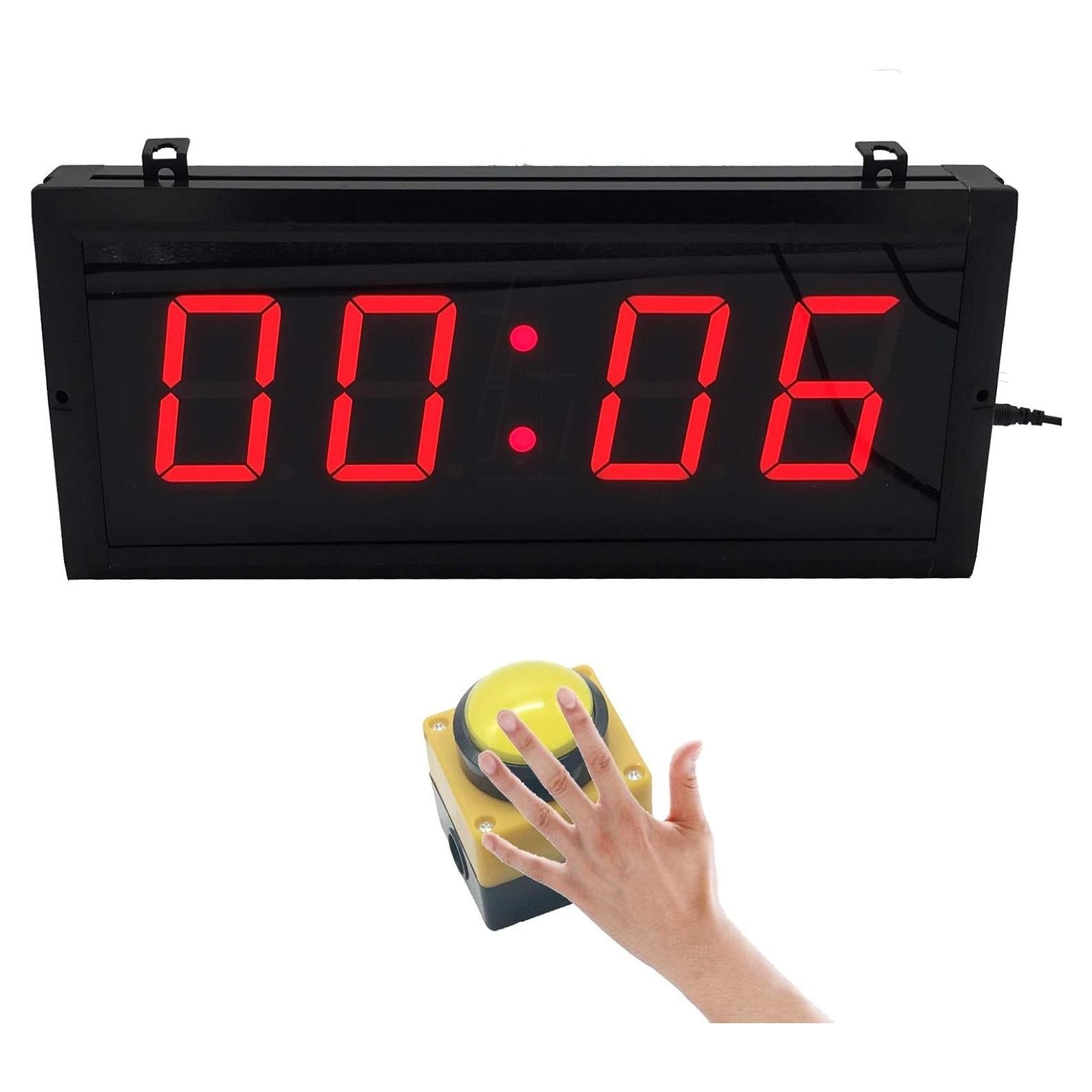 Temporizador de cuenta regresiva 3" BTBSIGN con control remoto