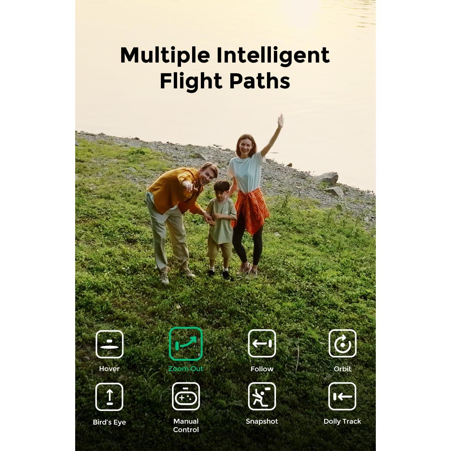 Drone HOVERAir X1 con Cámara 2.7K, Plegable y Autopilotado