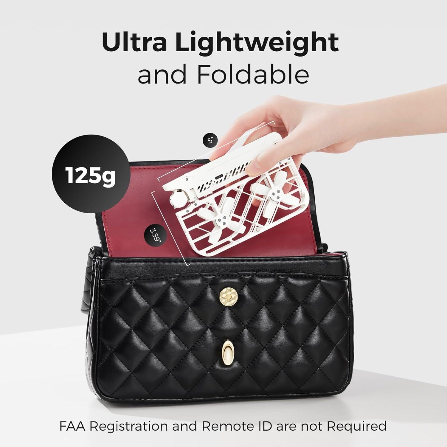 Drone HOVERAir X1 con Cámara 2.7K, Plegable y Autopilotado