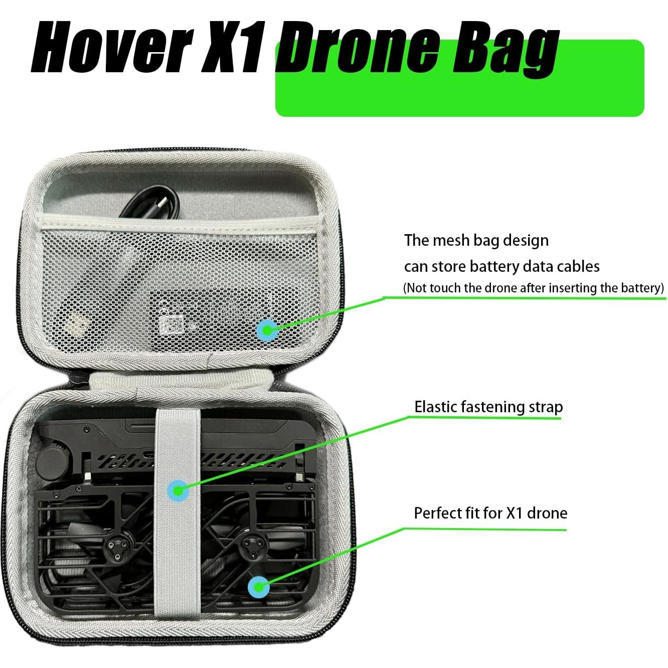 Funda Protectora para Cámara Drone Hover Air X1 - Estuche Duro