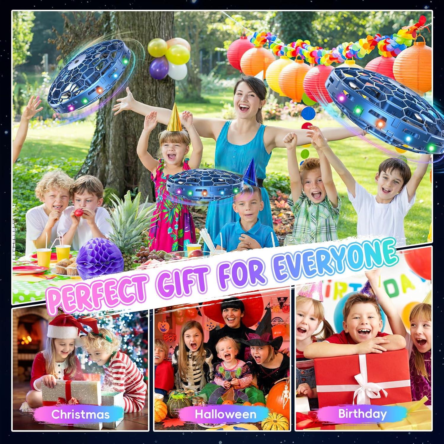 Dron Volador para Niños PYMSRTY TSM005 con Luces LED 360°