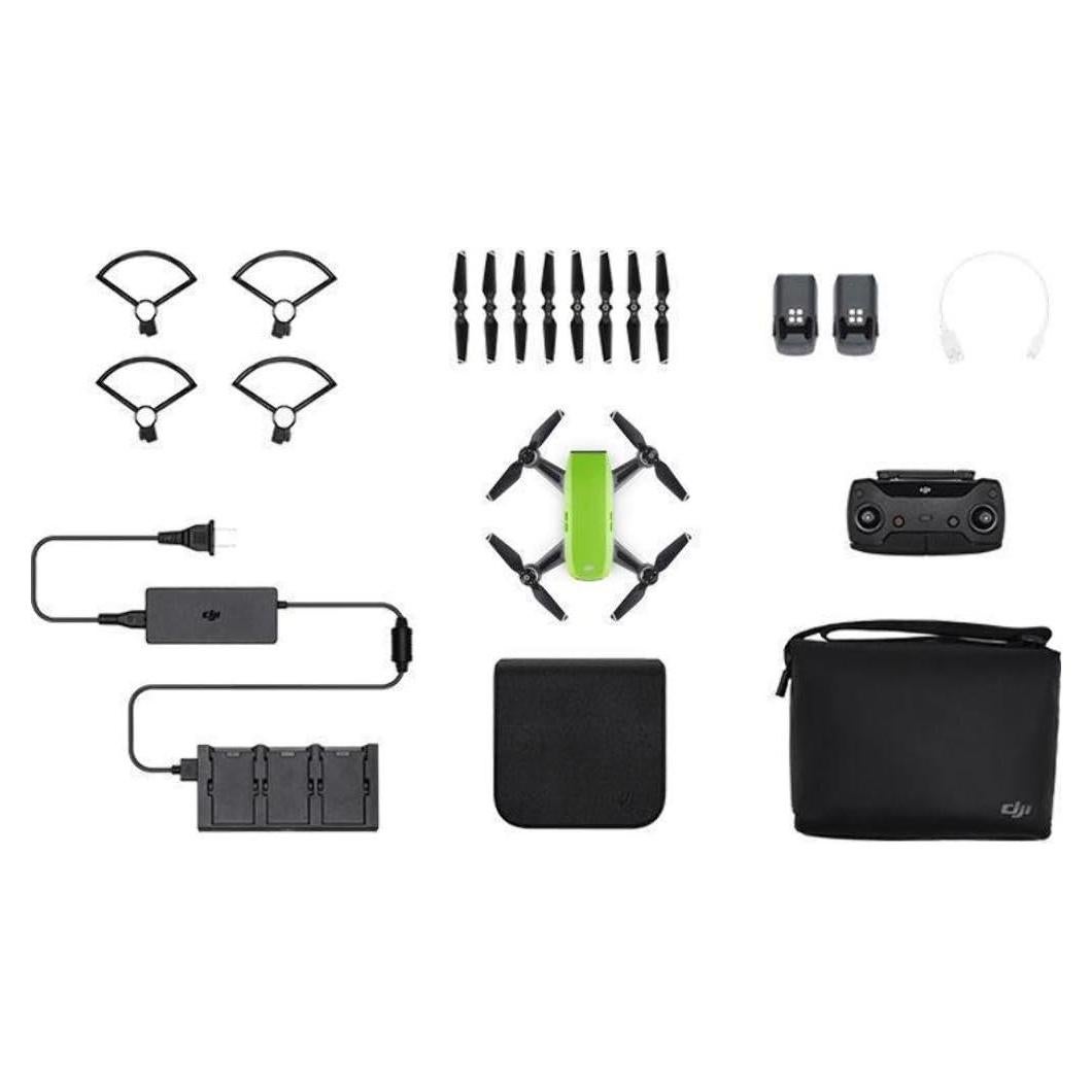 Dron DJI Spark Combo Volar Más Verde Pradera 1080p