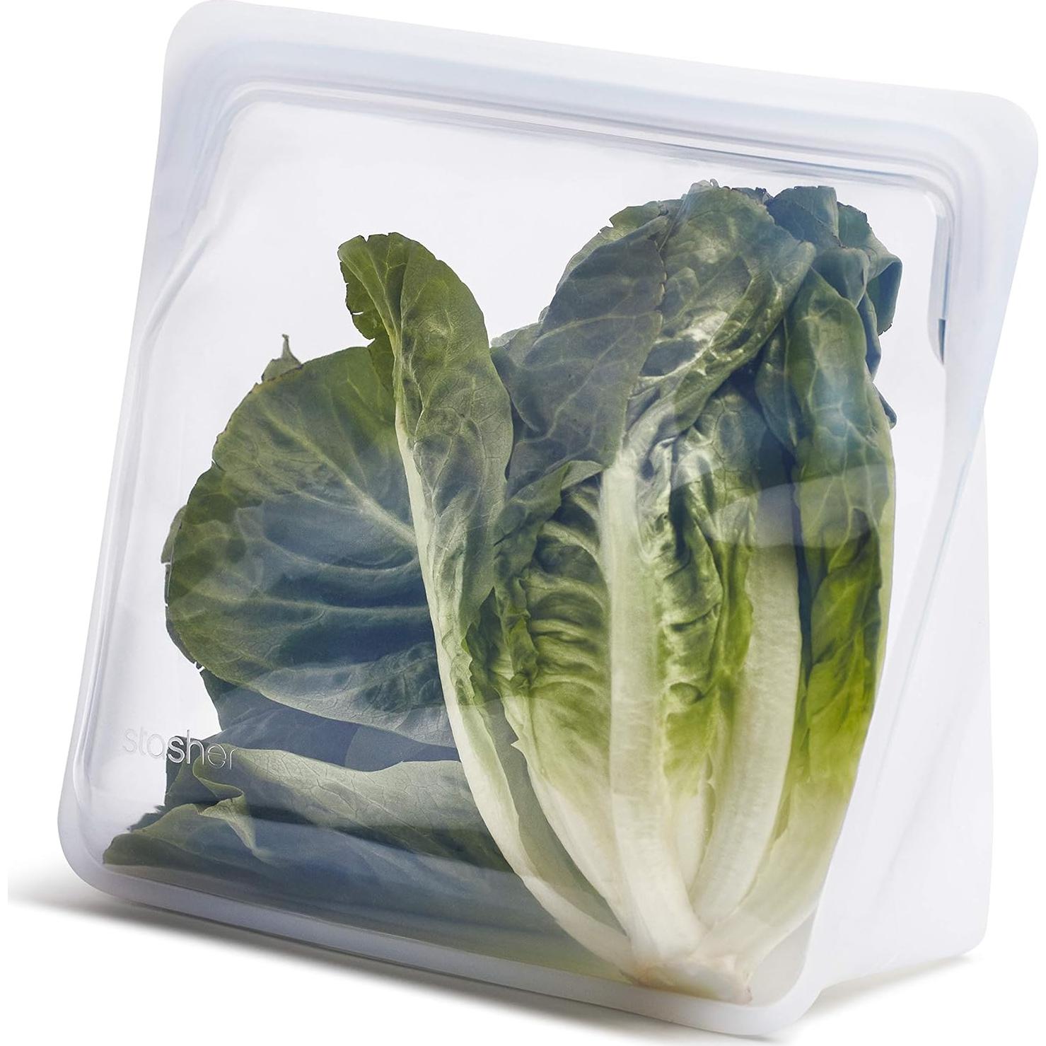 Bolsas de Almacenamiento de Silicona Stasher Mega y Mediana