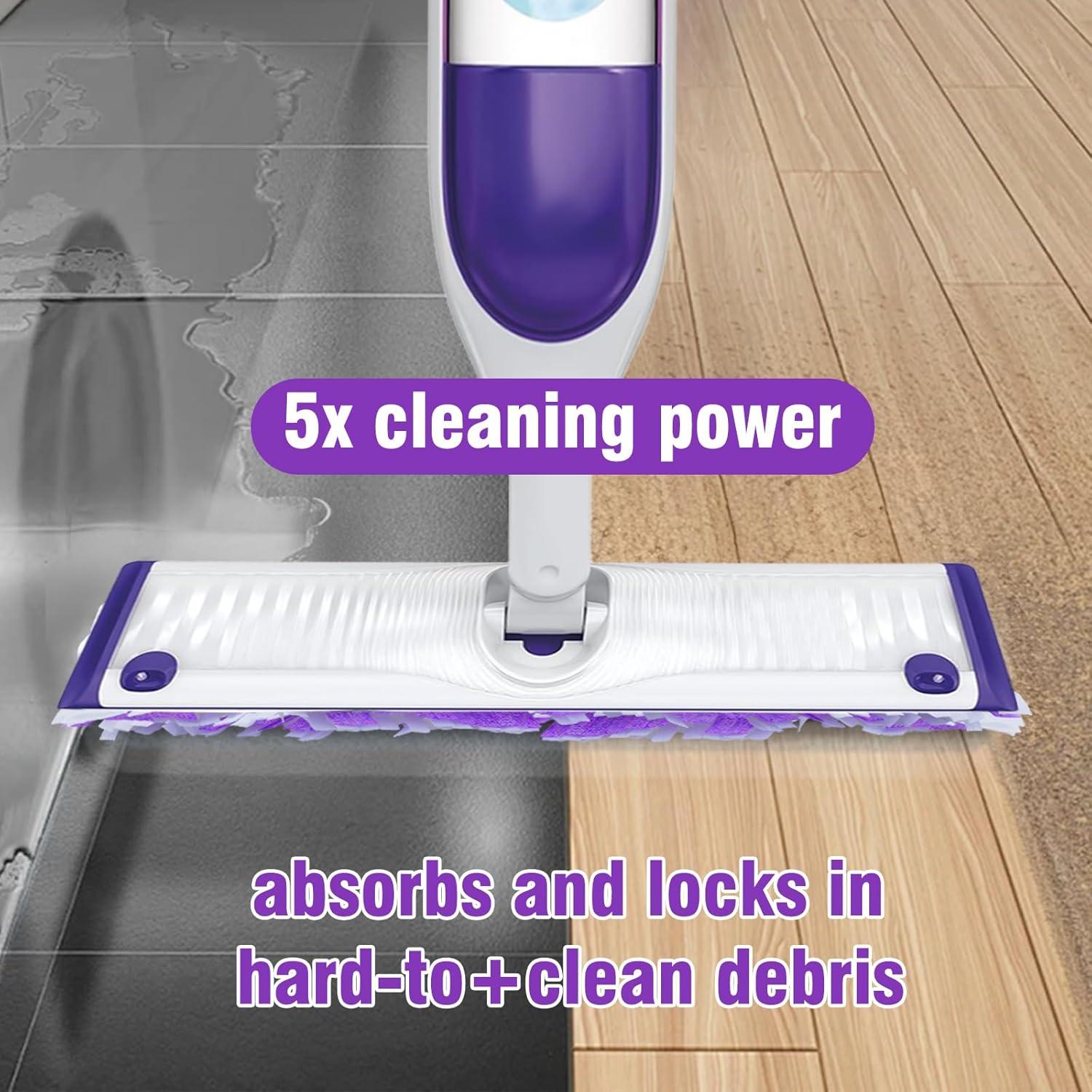 25 Almohadillas de Repuesto para Mopa Swiffer Power Multi-Superficie