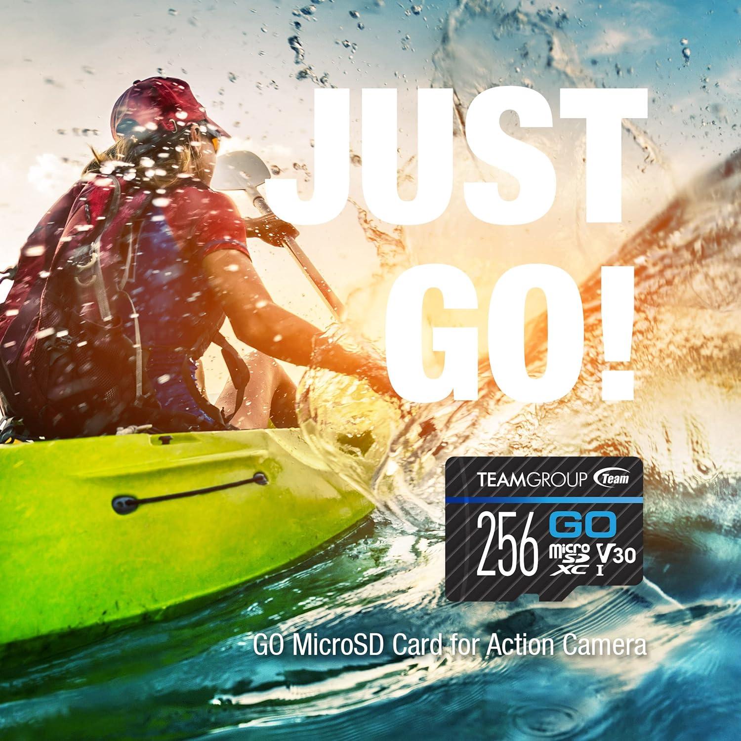 Tarjeta Micro SDXC TEAMGROUP GO 128GB 5 Pack UHS-I V30 4K