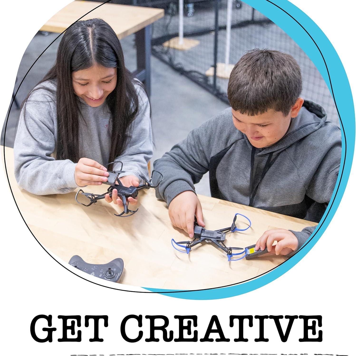 Drone Cuadricóptero Pitsco Echo Programable con Cámara 1080p