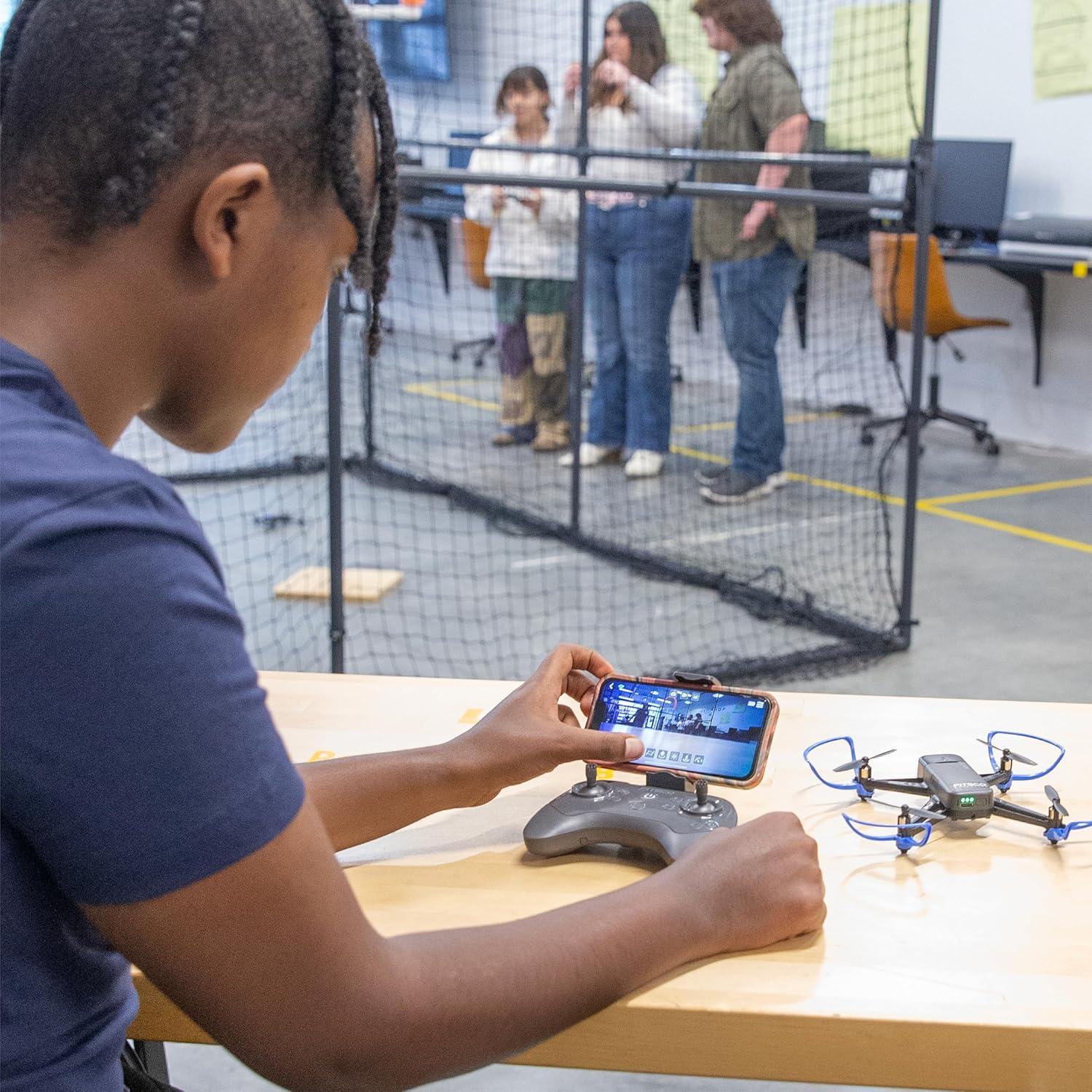 Drone Cuadricóptero Pitsco Echo Programable con Cámara 1080p