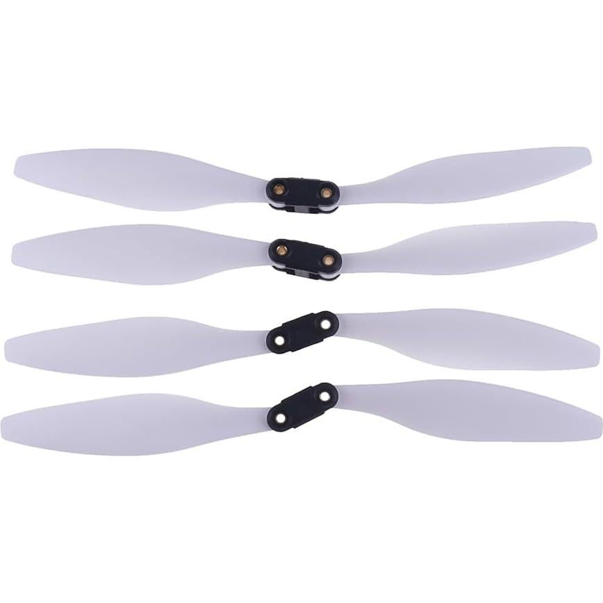 Hélices Plegables para Drone HS720 HS720E - 12 Pcs en Rojo, Blanco y Negro