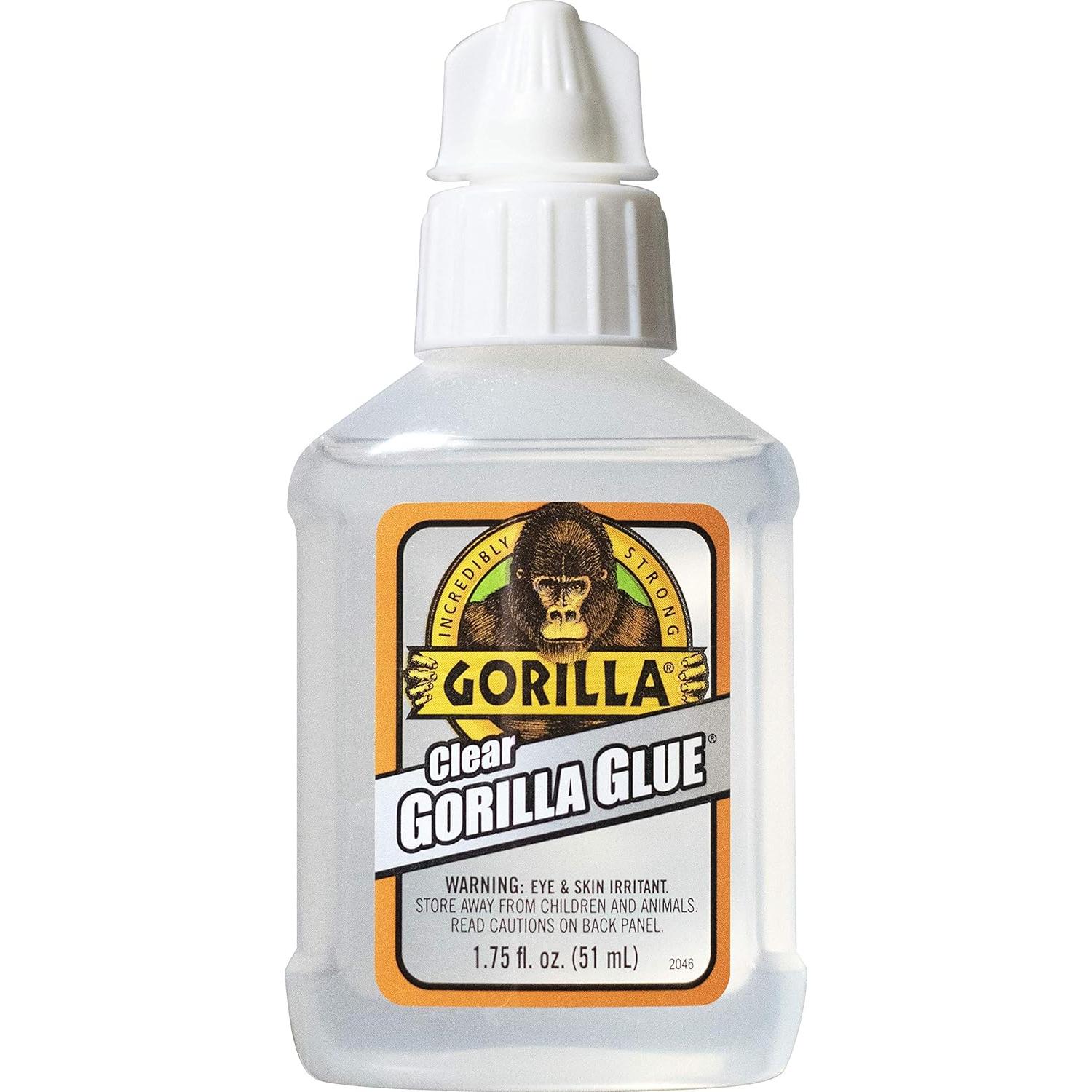 Pegamento Transparente Gorilla 49.6 ml Multiusos Resistente Agua