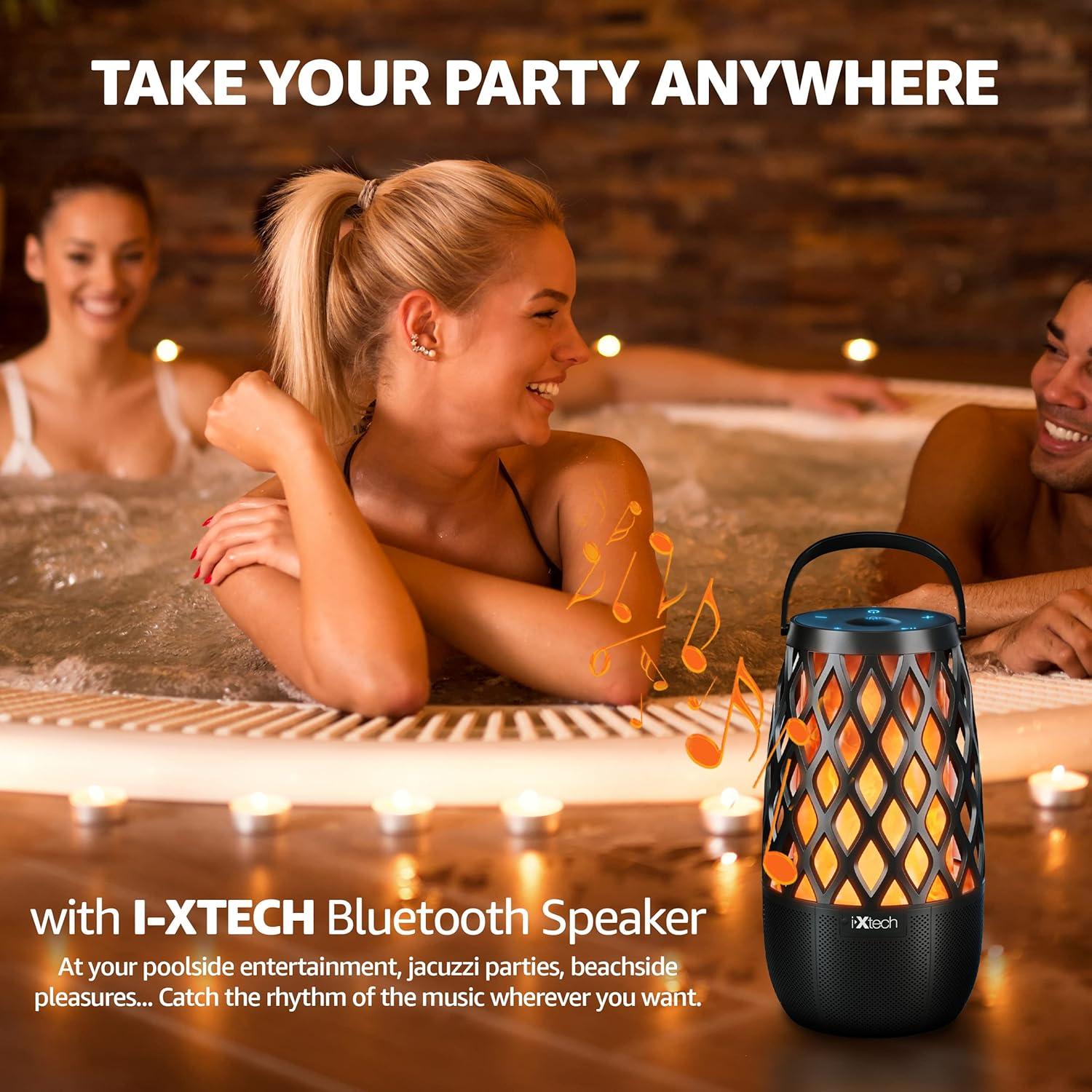 Altavoz Bluetooth IXTECH E01 Bola de Fuego Impermeable 360°