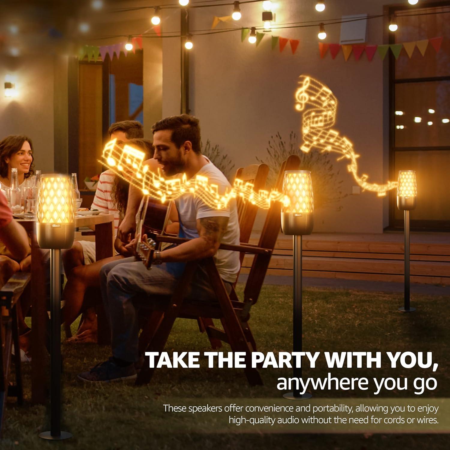 Altavoz Bluetooth IXTECH E01 Bola de Fuego Impermeable 360°