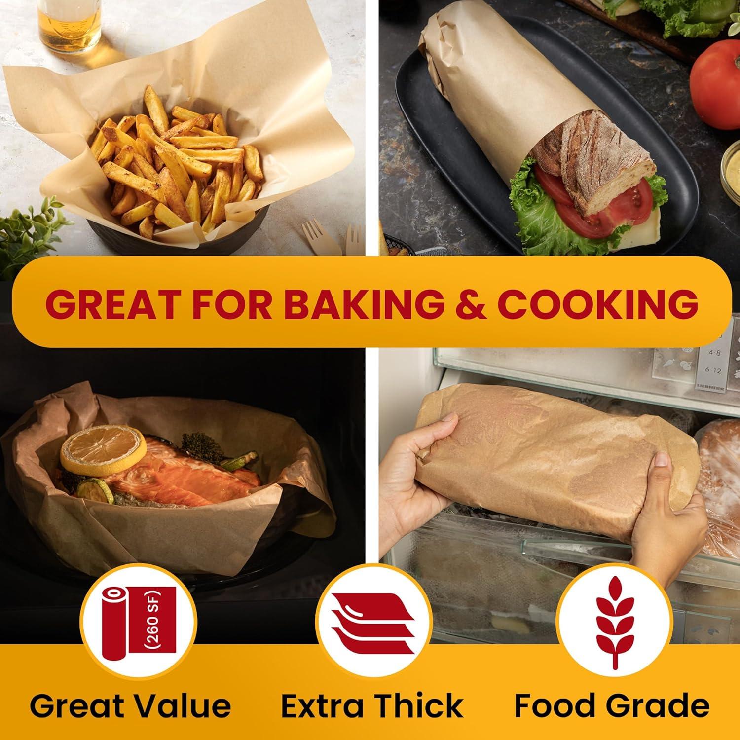 Papel Pergamino Sin Blanquear Baker's Signature 38.1cm x 64m