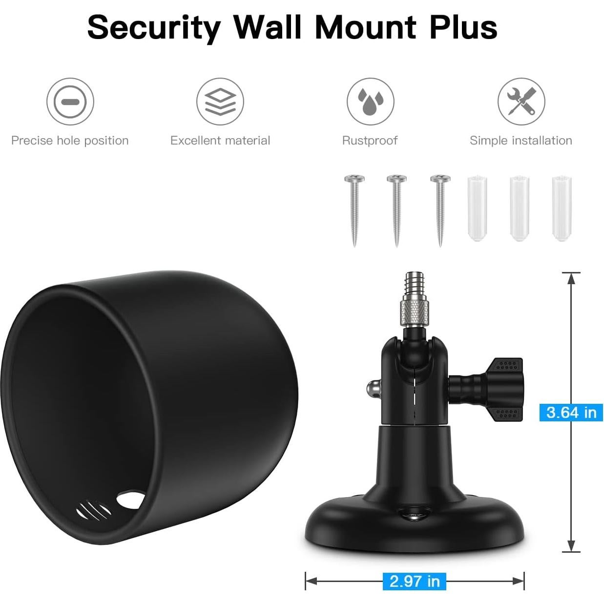 Funda Protectora Resistente al Agua + Soporte HOLACA para Google Nest Cam Batería