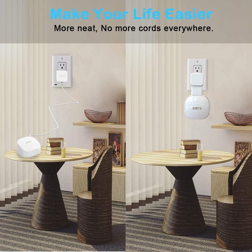 Soporte de pared Tizomi para enrutador eero 6 y 6+ - 1 paquete