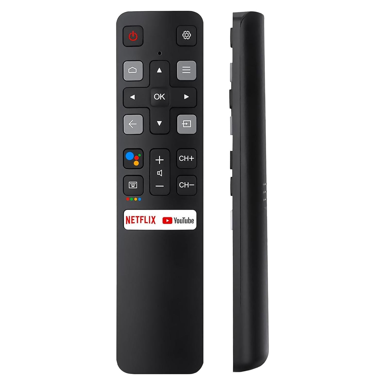 Control Remoto Universal TCL RC802V FNR1 para Android 4K UHD TV
