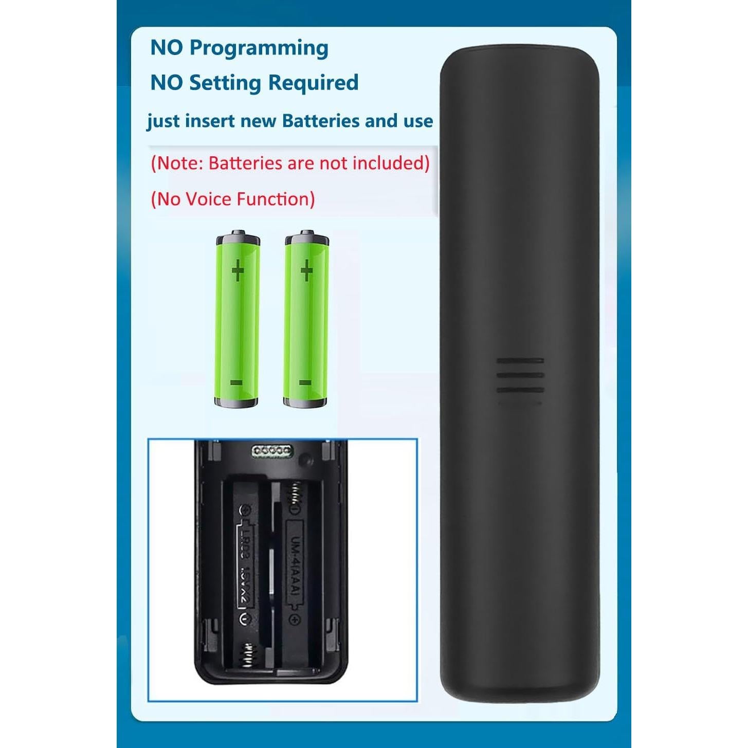 Control Remoto Universal TCL RC802V FNR1 para Android 4K UHD TV