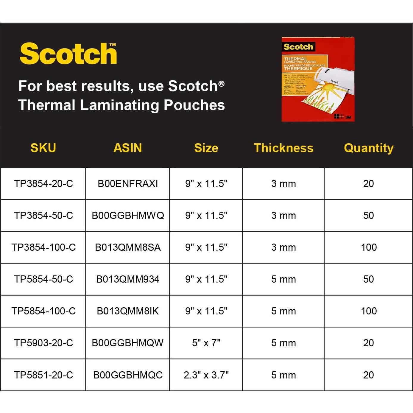 Laminadora Térmica Scotch TL902, 5 Min Calentamiento, 22.86 cm