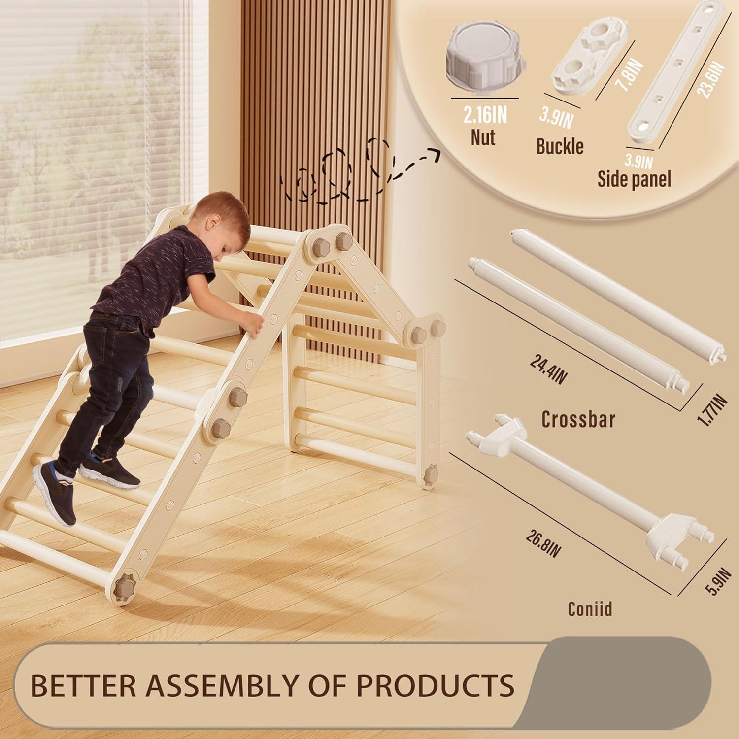 Deslizador Escalador HTWELL para Niños 109.2x53.3cm Gris