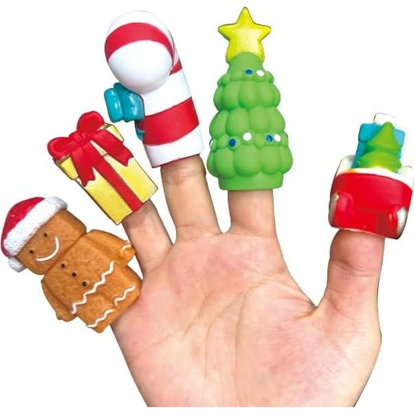 Juguetes Apilables Oeleoyi 20 Piezas Marionetas Dedo Montessori