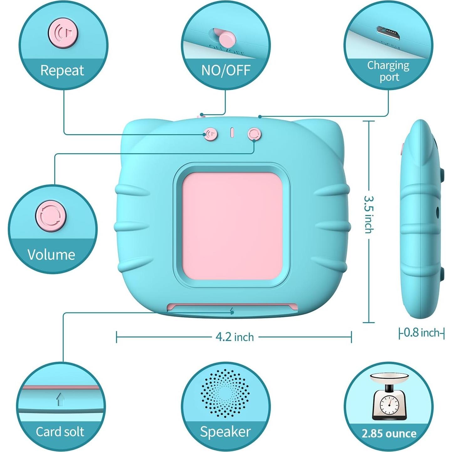 Juguete Educativo Kidzdo Pocket - 254 Tarjetas de Palabras