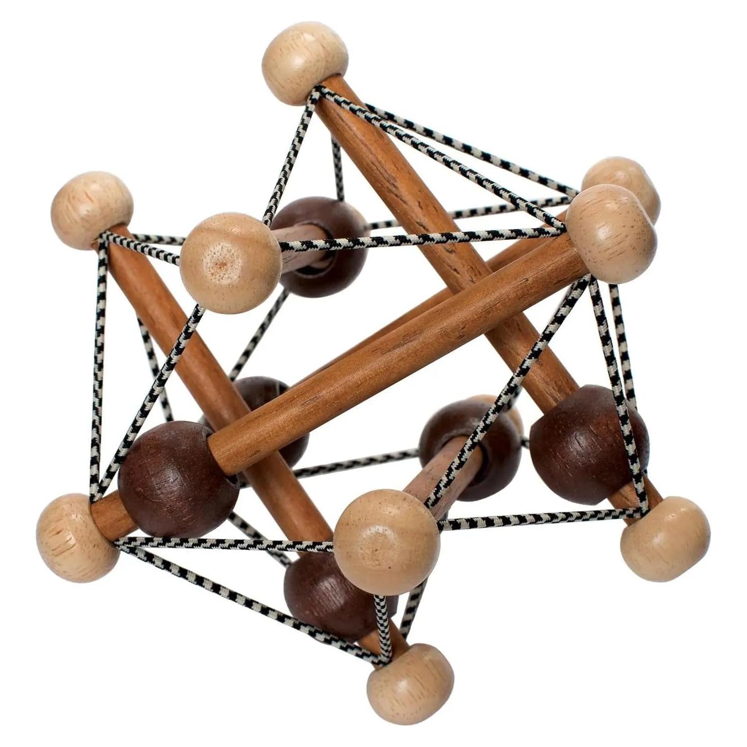 Sonajero de Madera Artful Skwish Manhattan Toy para Bebés