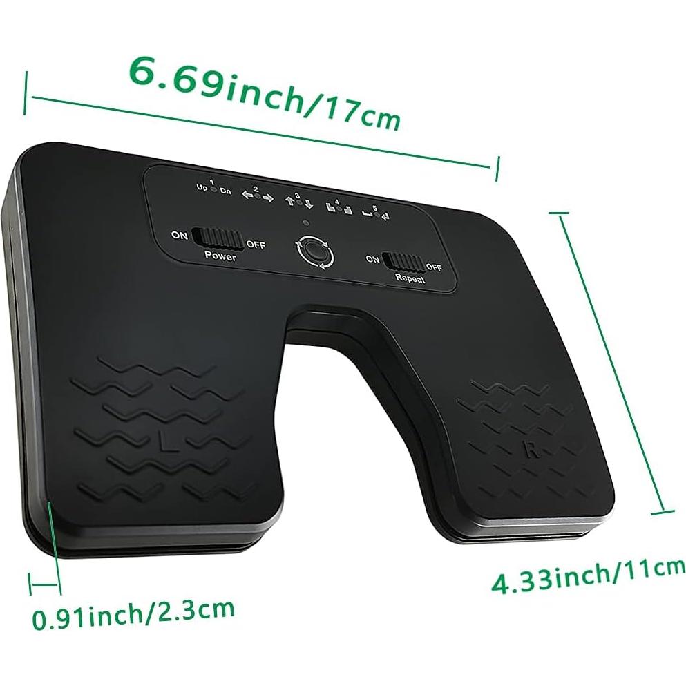 Pedal Inalámbrico Doble Turner de Página Yueyinpu Clásico