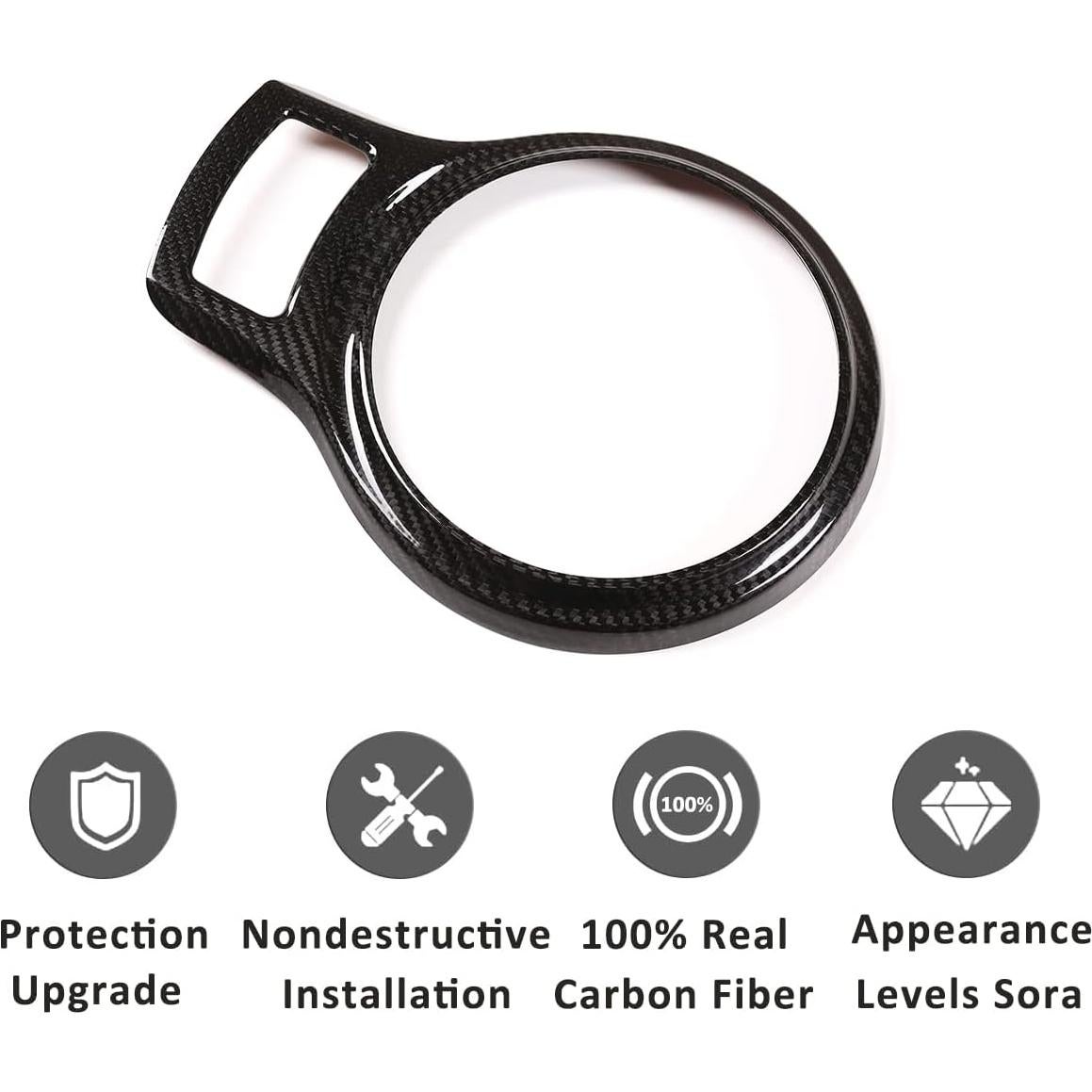 Marco de Cambio de Marchas YIWANG para Subaru BRZ 2013-2020 - Carbono